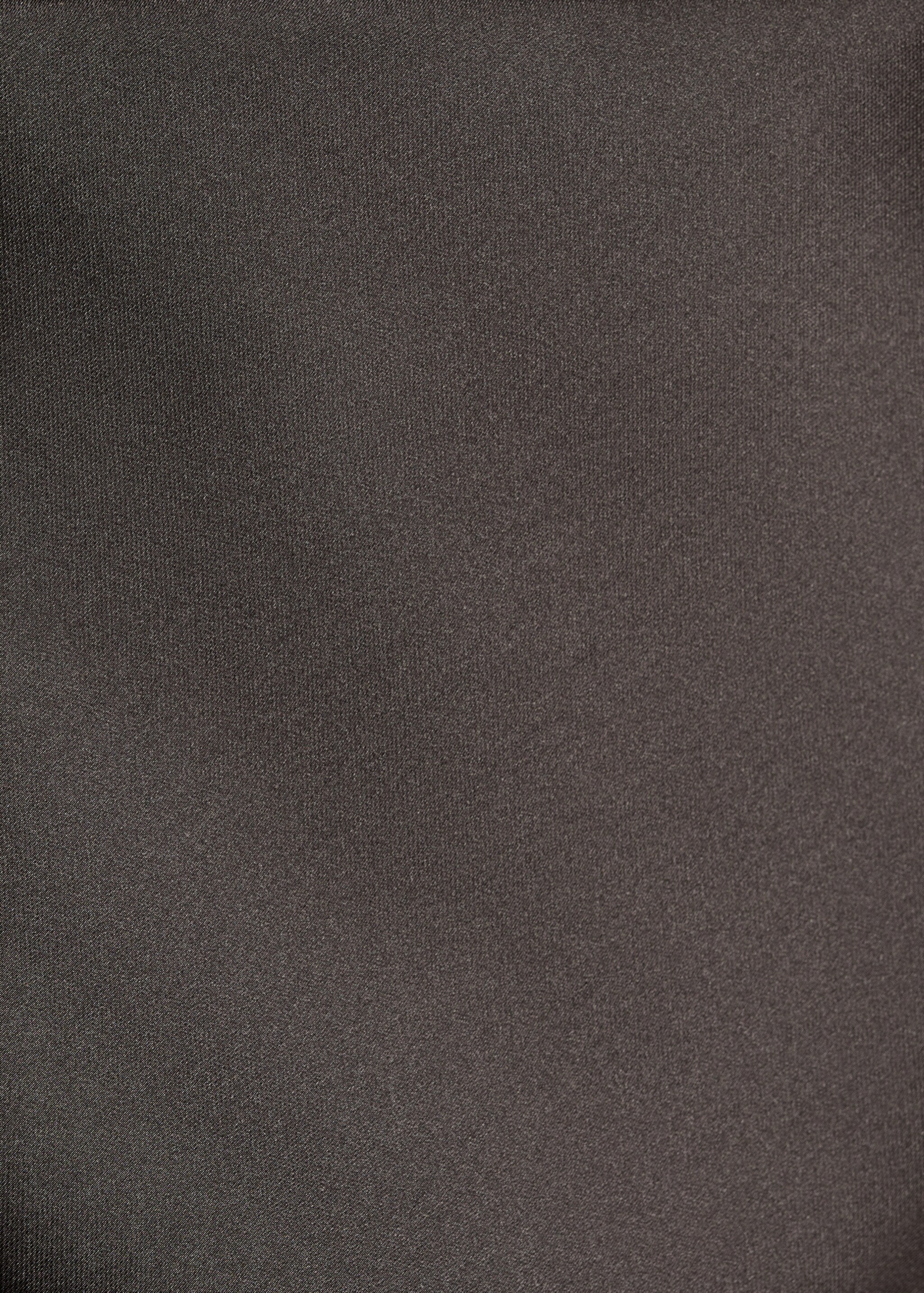 Satin long skirt - Details of the article 0, Grey. Ref: 77026350-00.