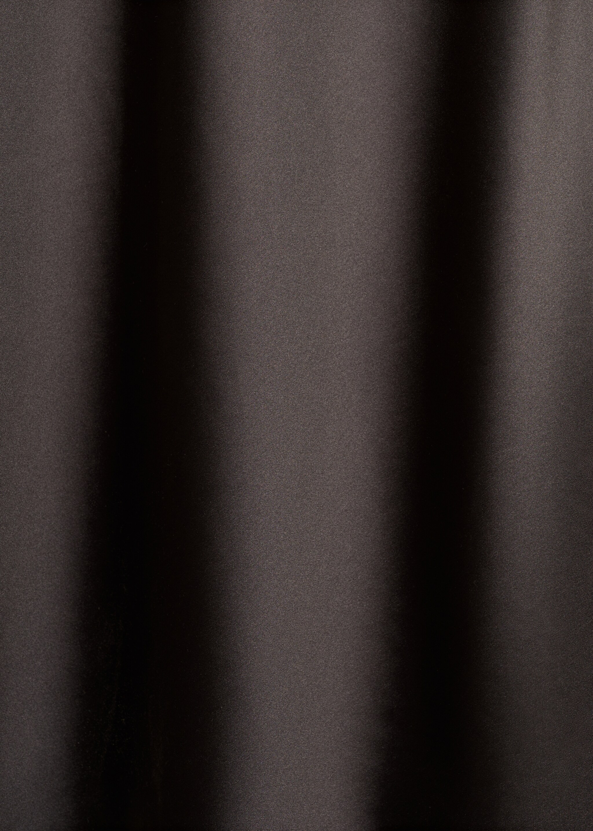 Satin long skirt - Details of the article 8, Grey. Ref: 77026350-00.