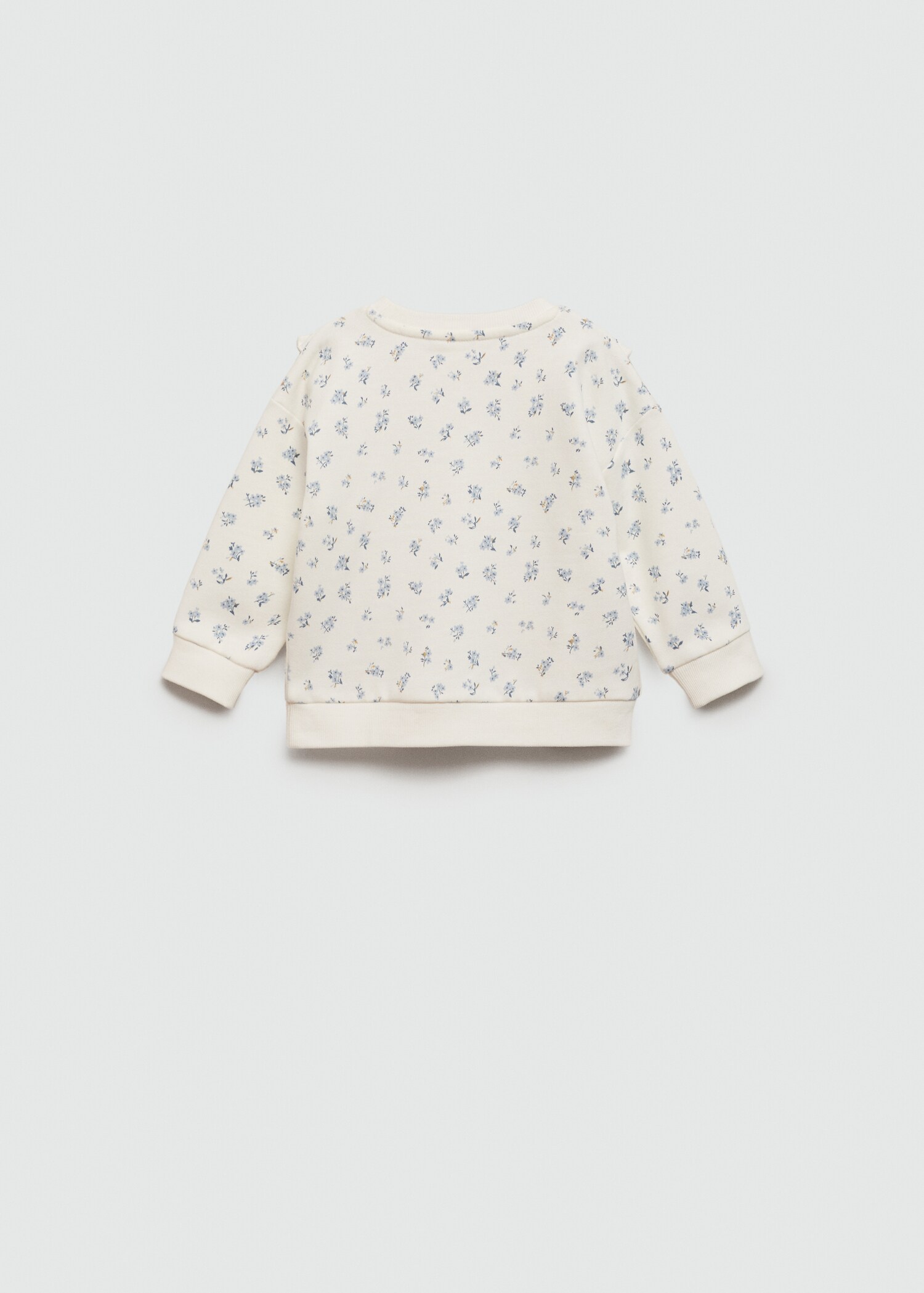 Frills printed sweatshirt - Reverse of the article
