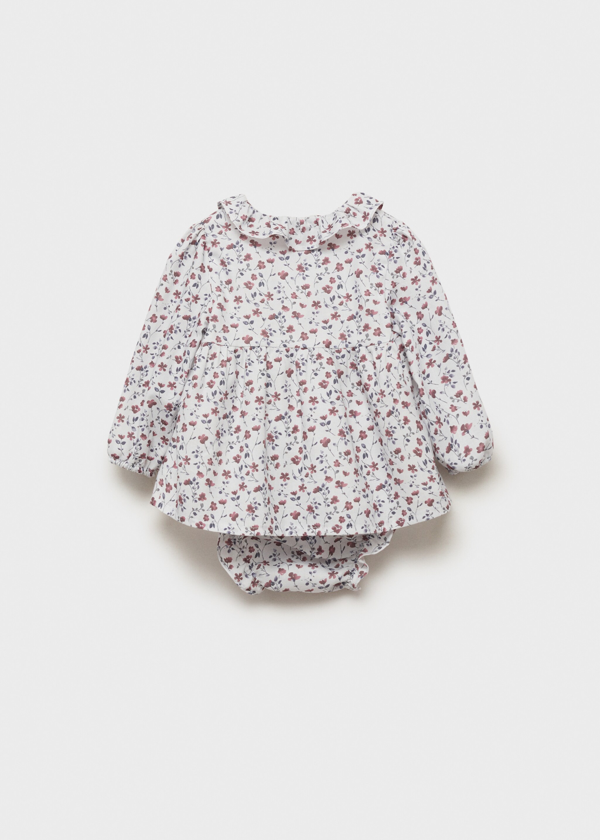 Printed dress and nappy cover - Reverse of the article