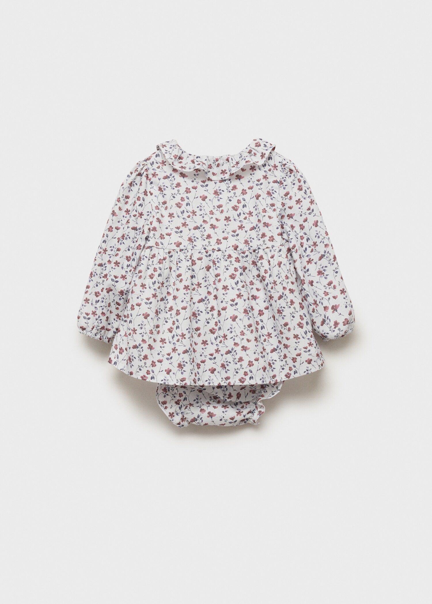 Robe et culotte imprimées - Verso de l’article