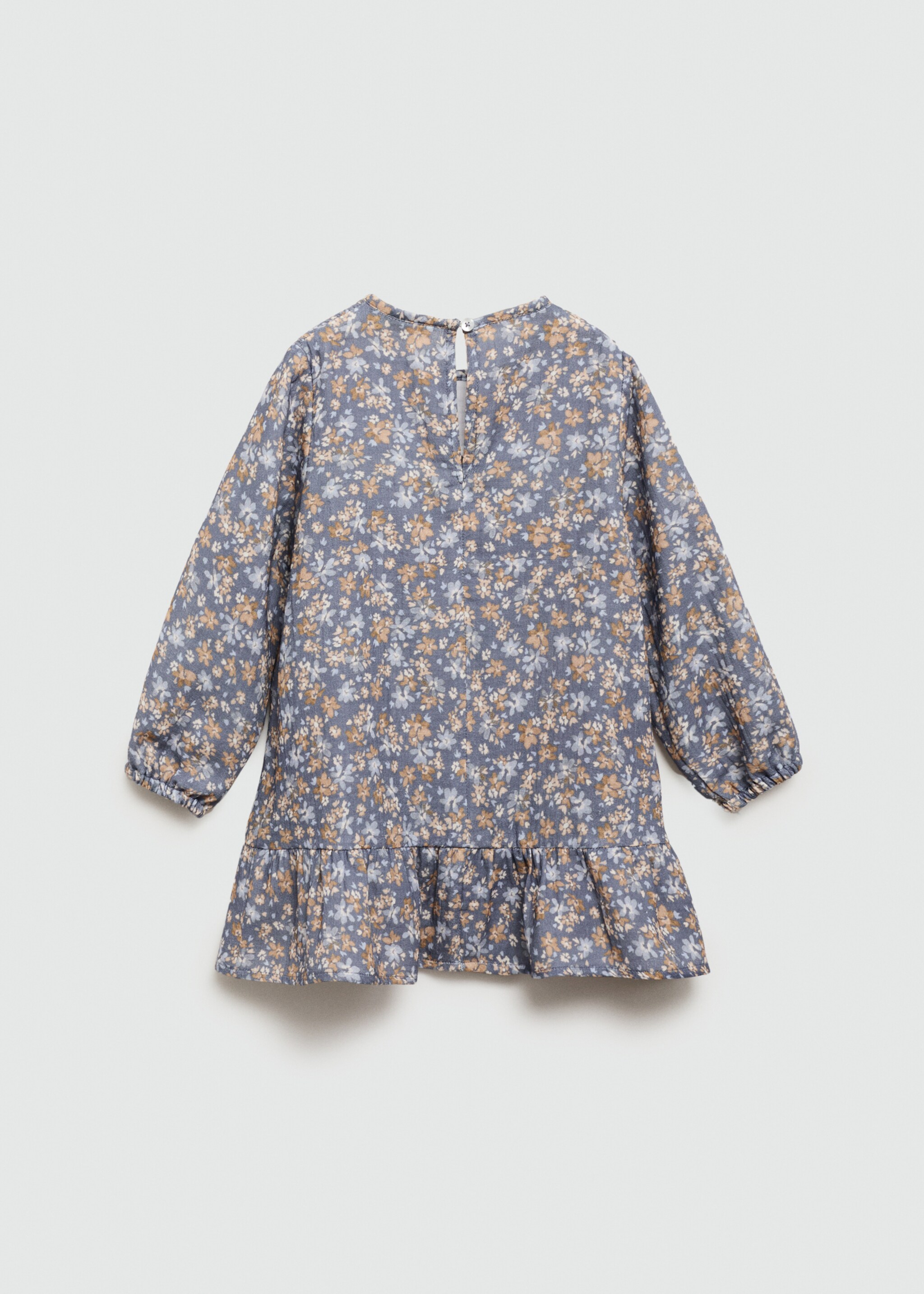 Ruched detail flower dress - Reverse of the article