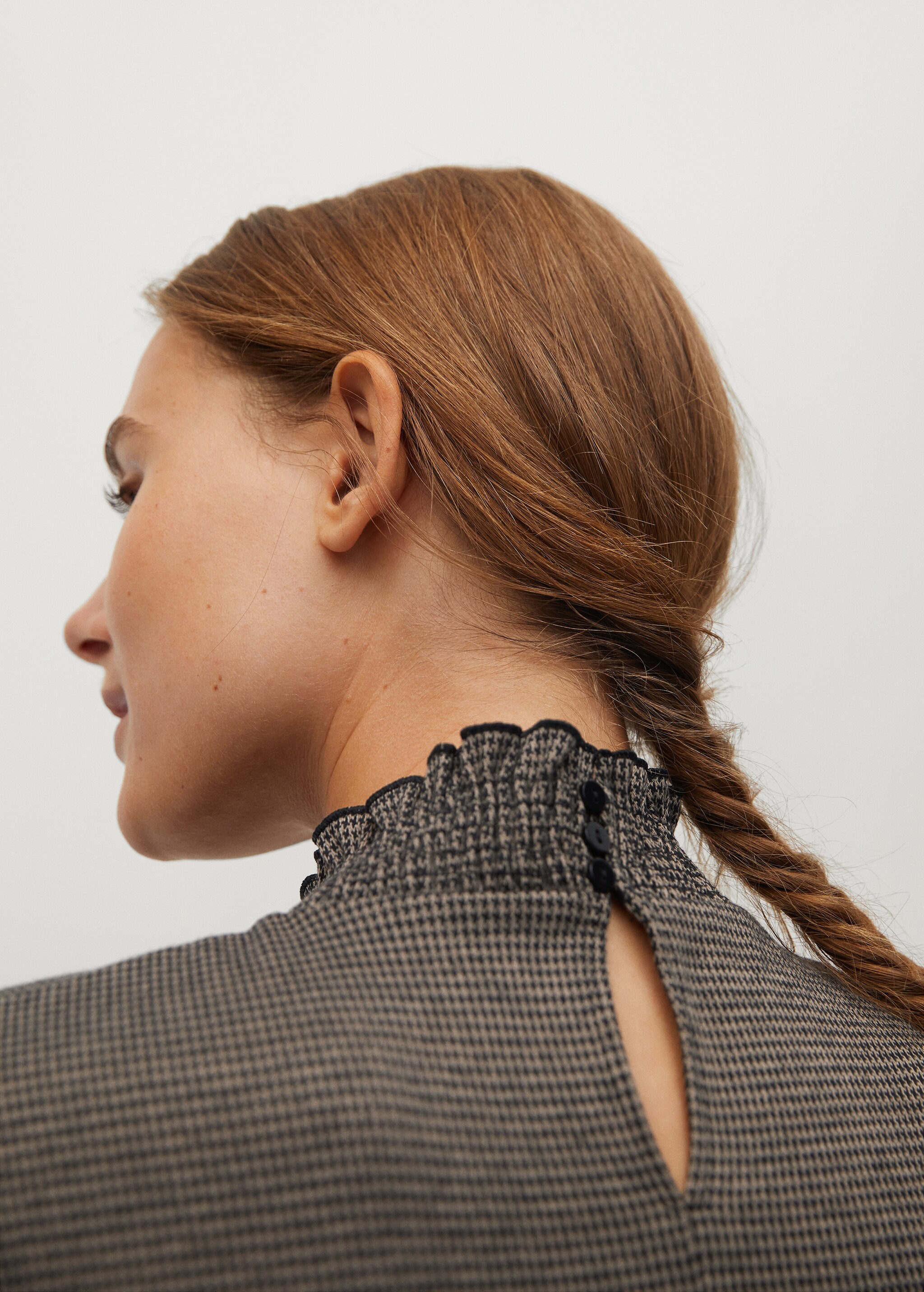 Elastic neck dress - Details of the article 2