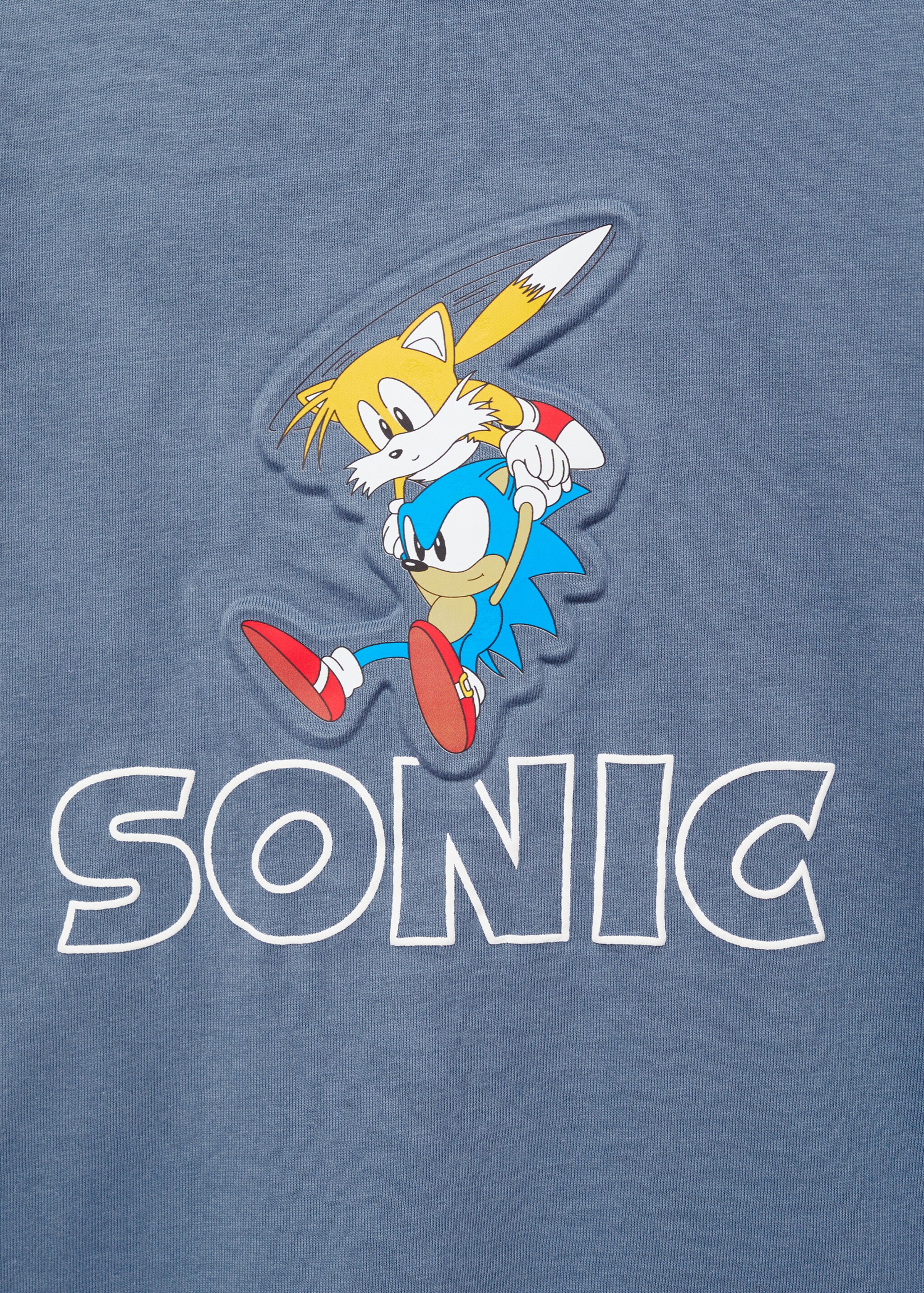 Sonic T-shirt reliëf - Detail van het artikel 0, Blauw. Ref: 77026724-00.