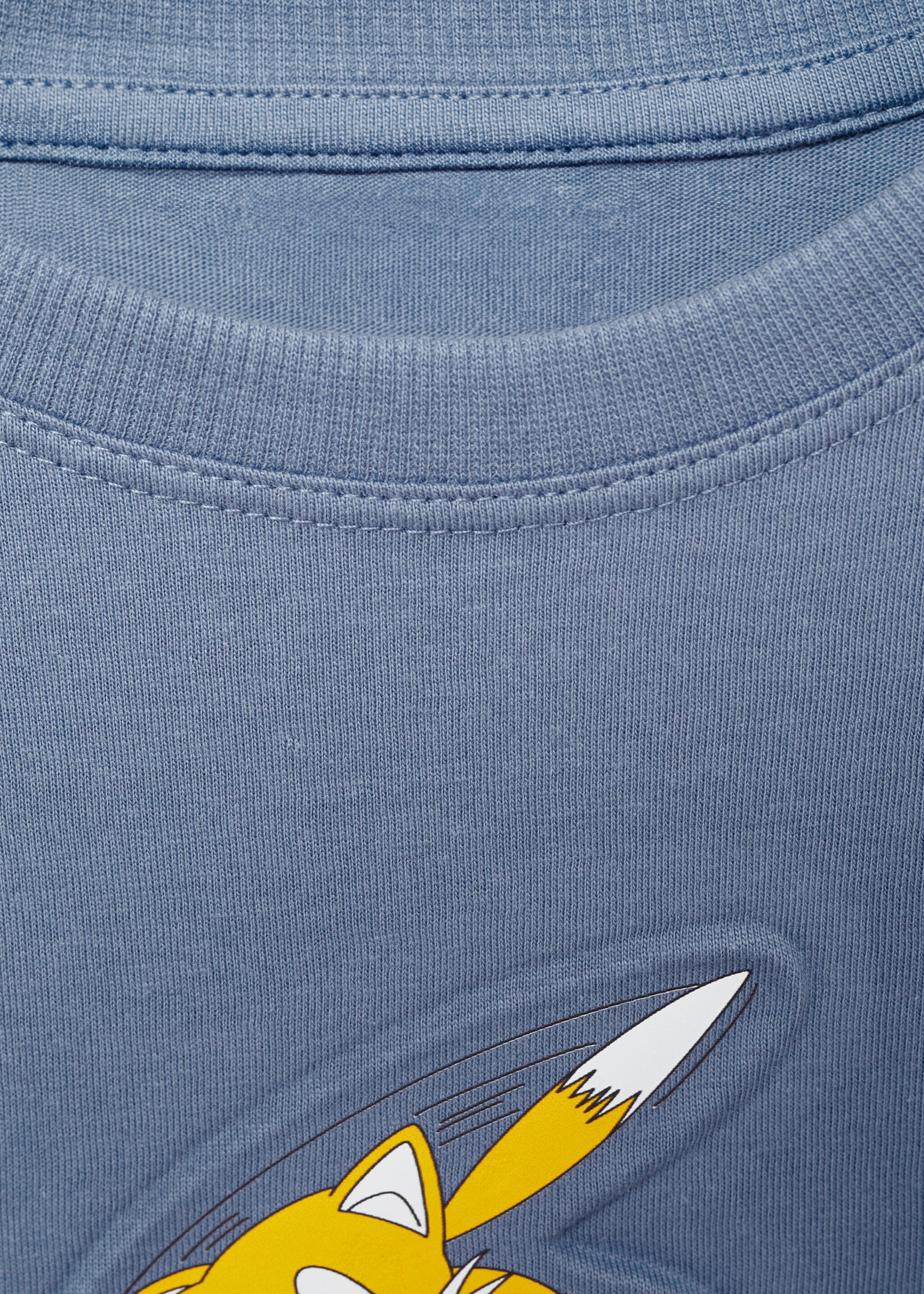 Sonic T-shirt reliëf - Detail van het artikel 8, Blauw. Ref: 77026724-00.