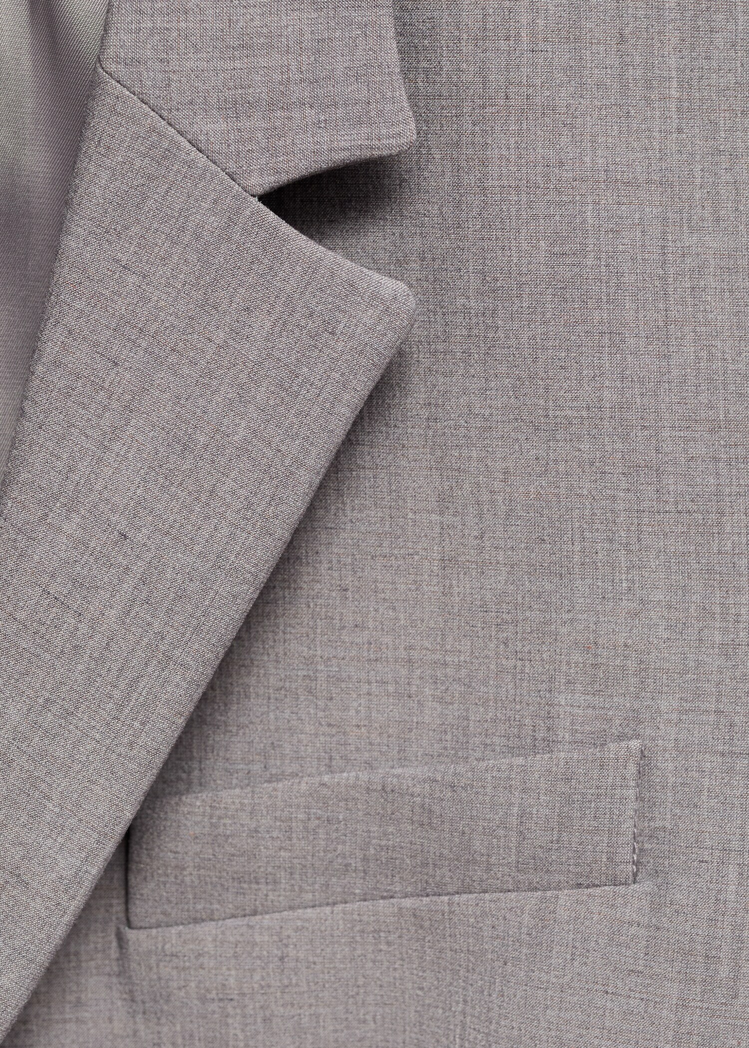 Straight-fit suit jacket - Details of the article 8