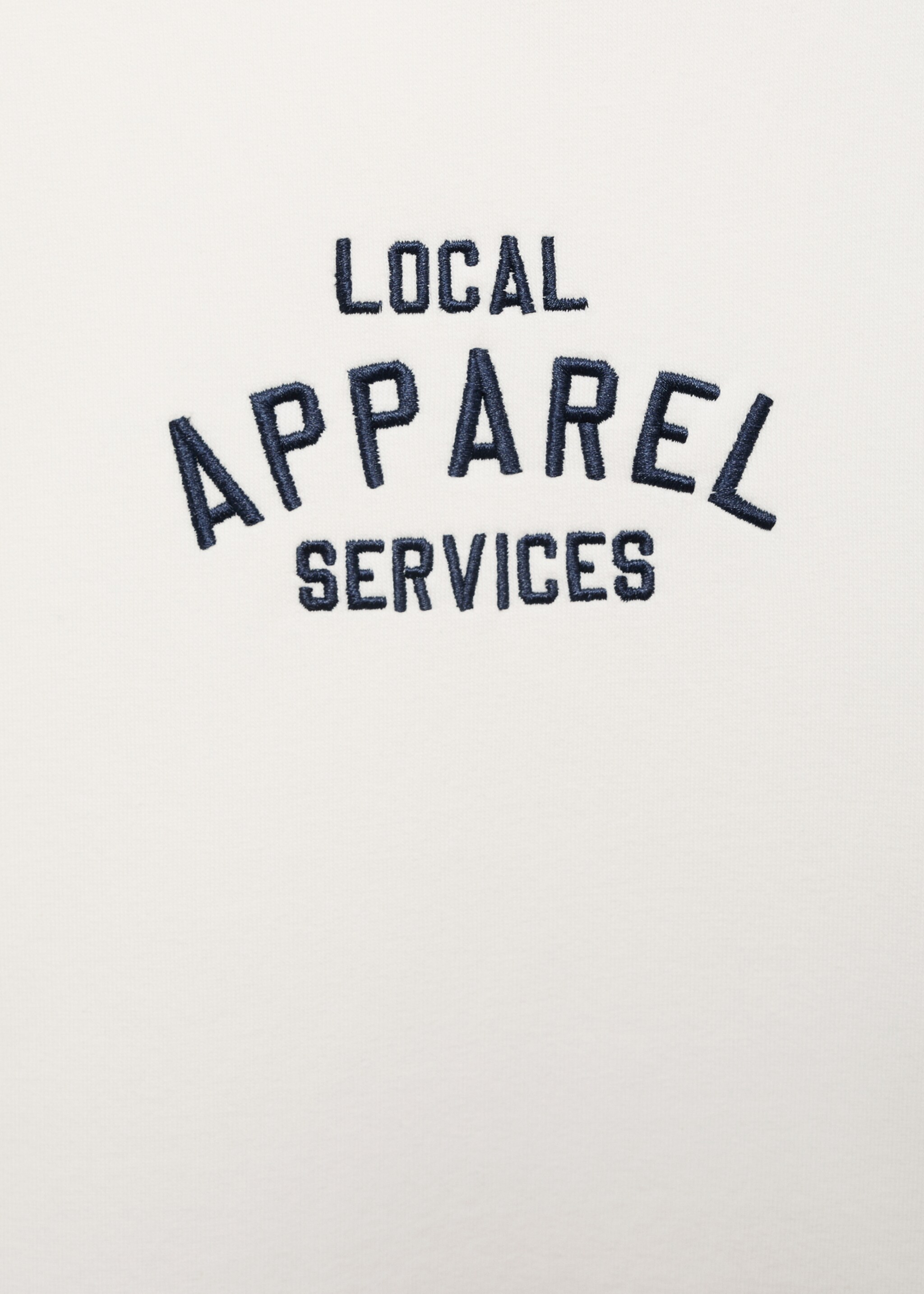 Embroidered message sweatshirt - Details of the article 8