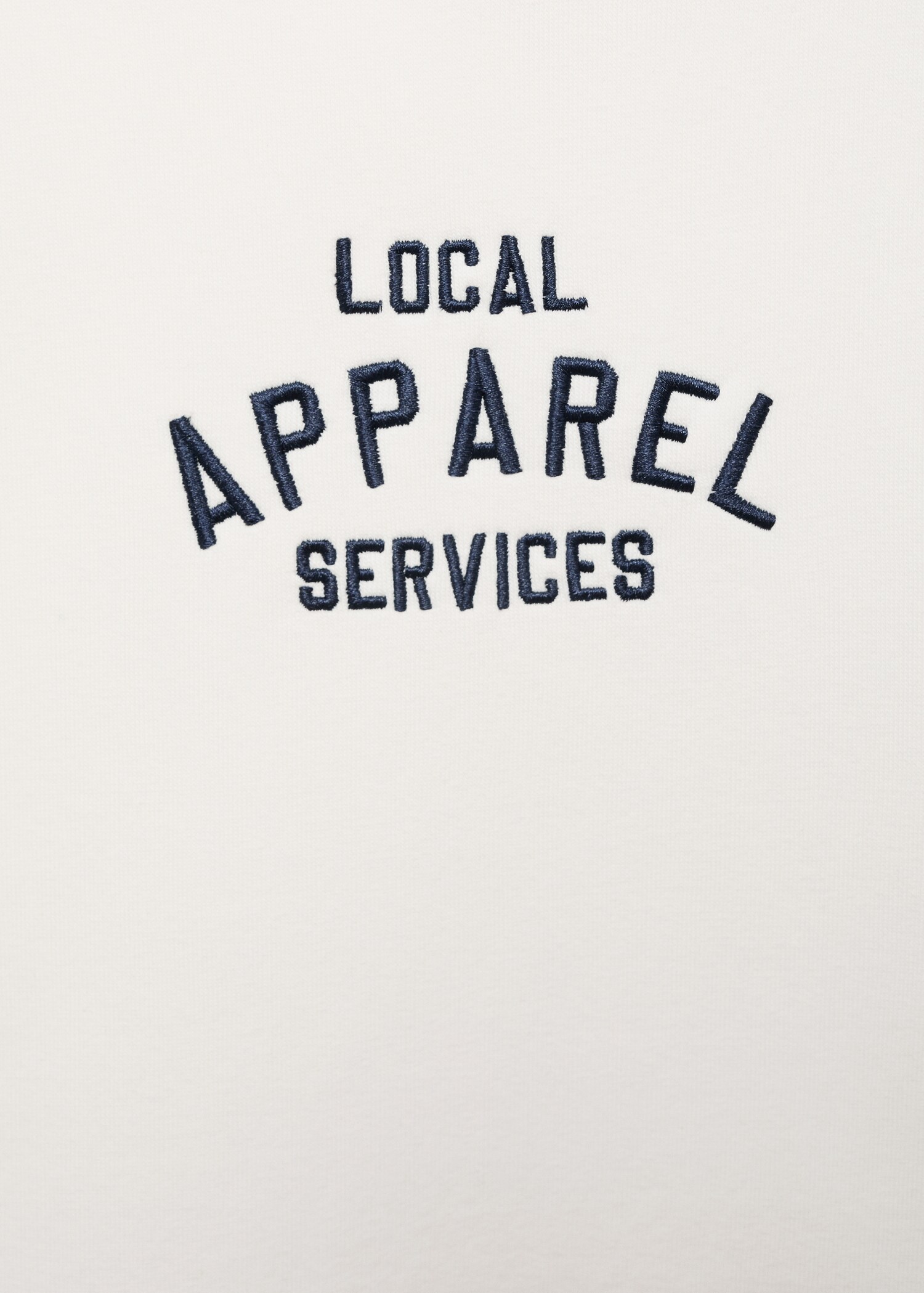 Embroidered message sweatshirt - Details of the article 8
