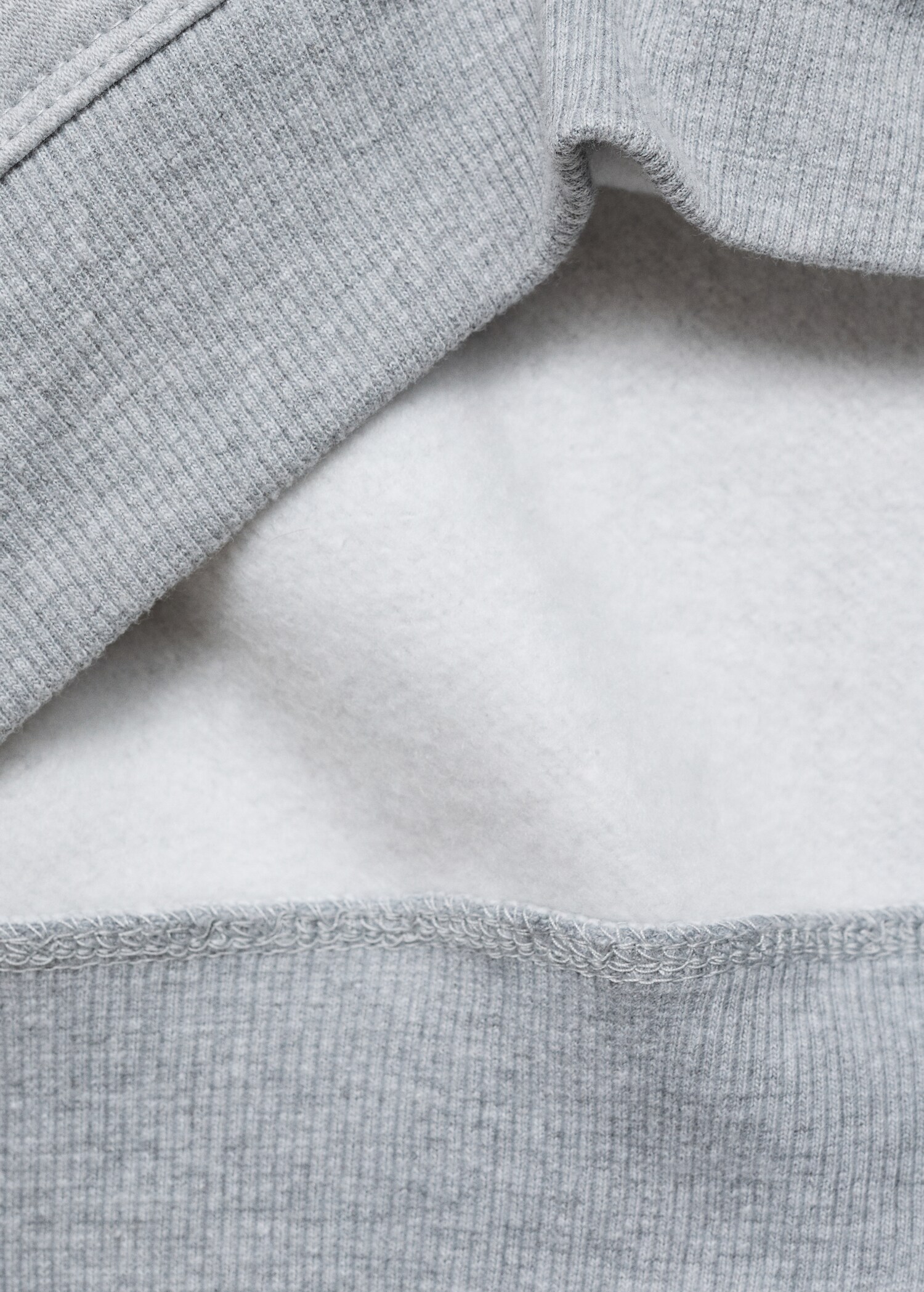 Embroidered detail cotton sweatshirt - Details of the article 0