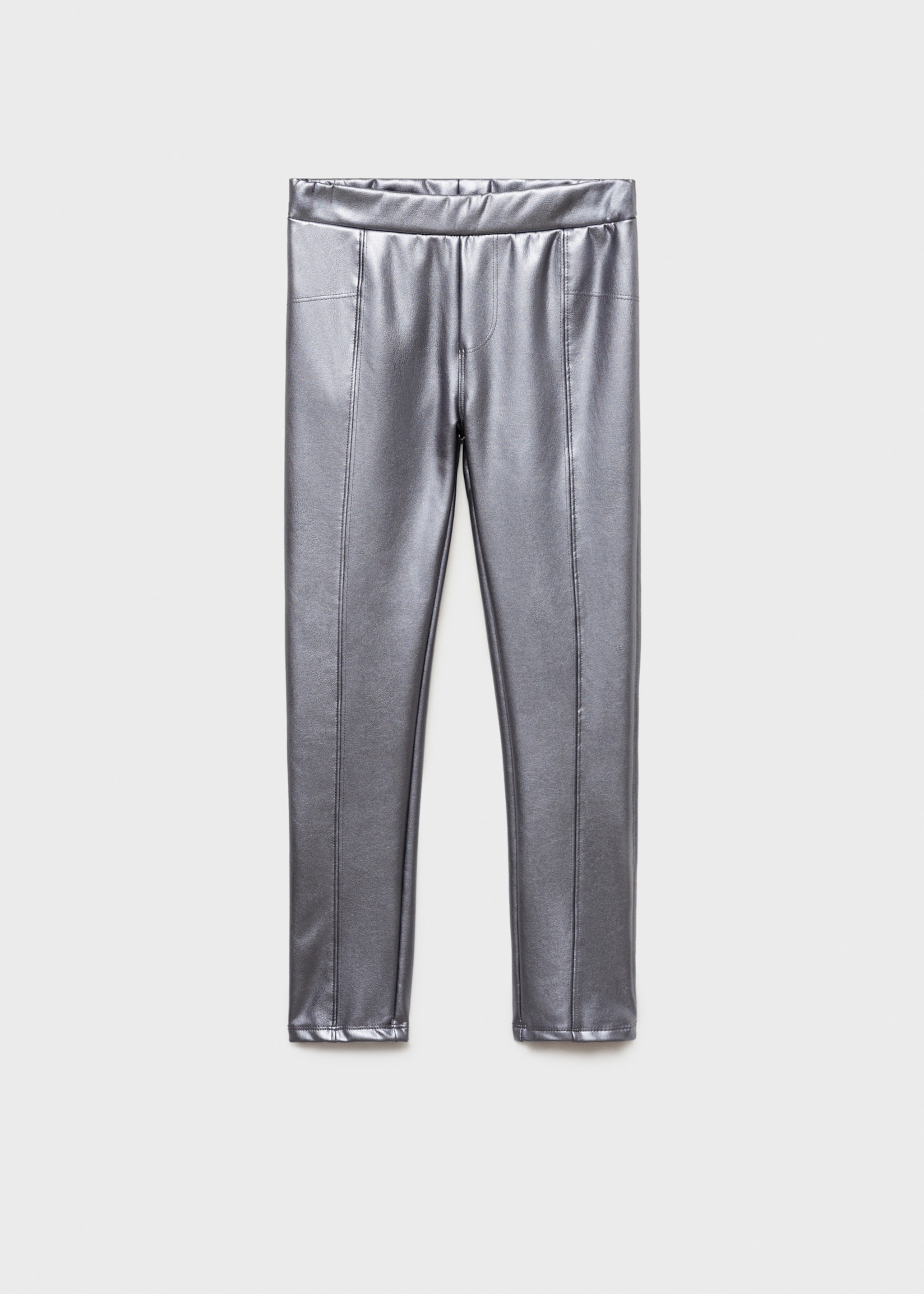 Rovné metalická kalhoty - Zboží bez modelu, Tmavě šedá. Ref: 77026734-00.