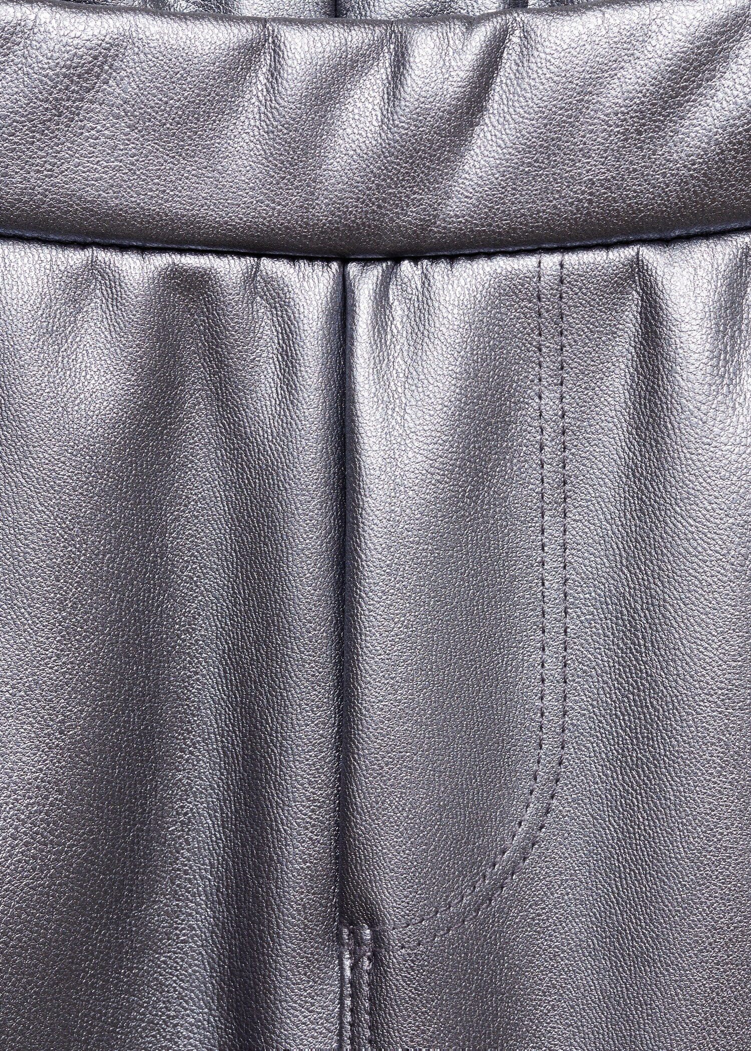 Rovné metalická kalhoty - Detail zboží 8