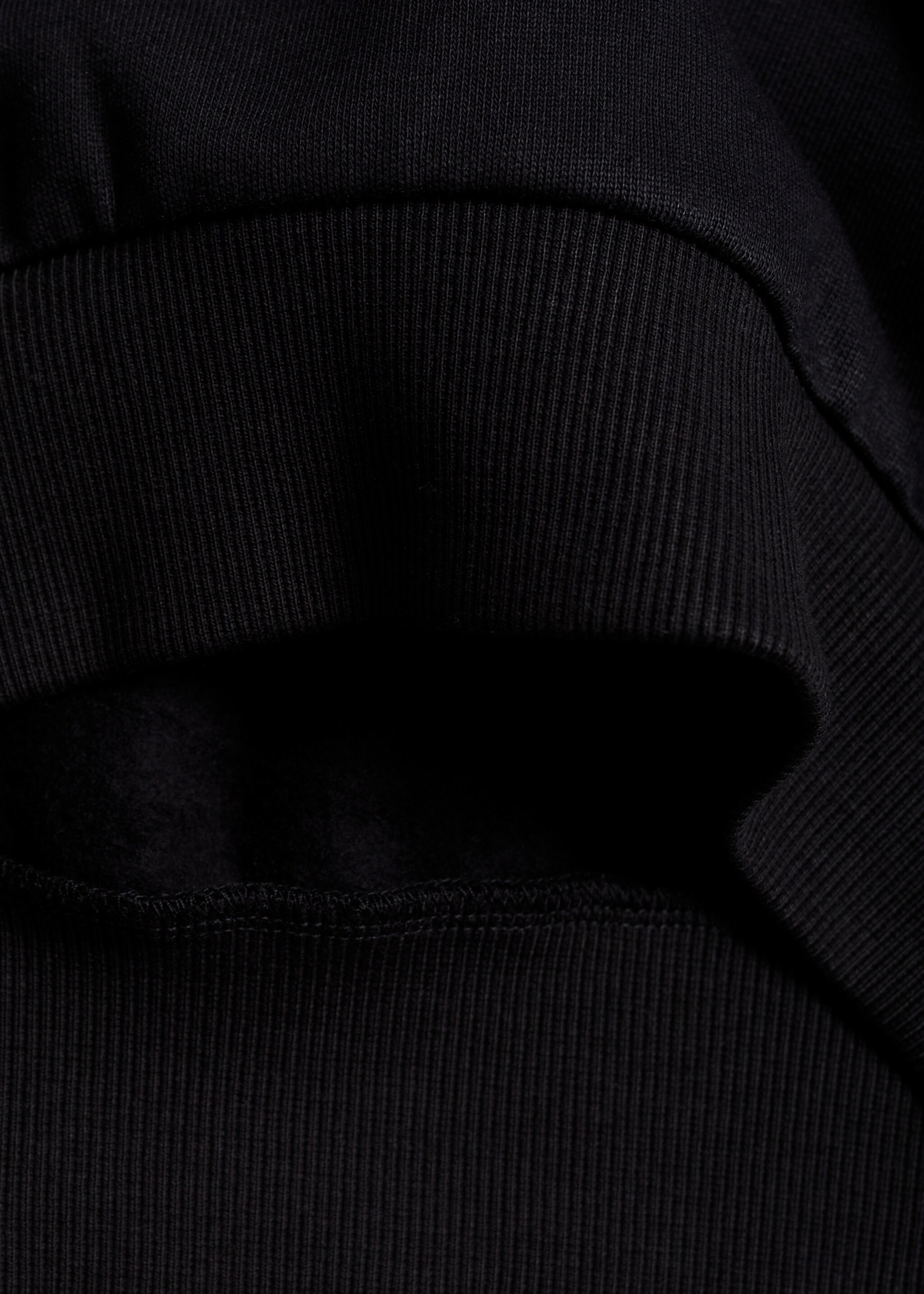 Embroidered detail cotton sweatshirt - Details of the article 0