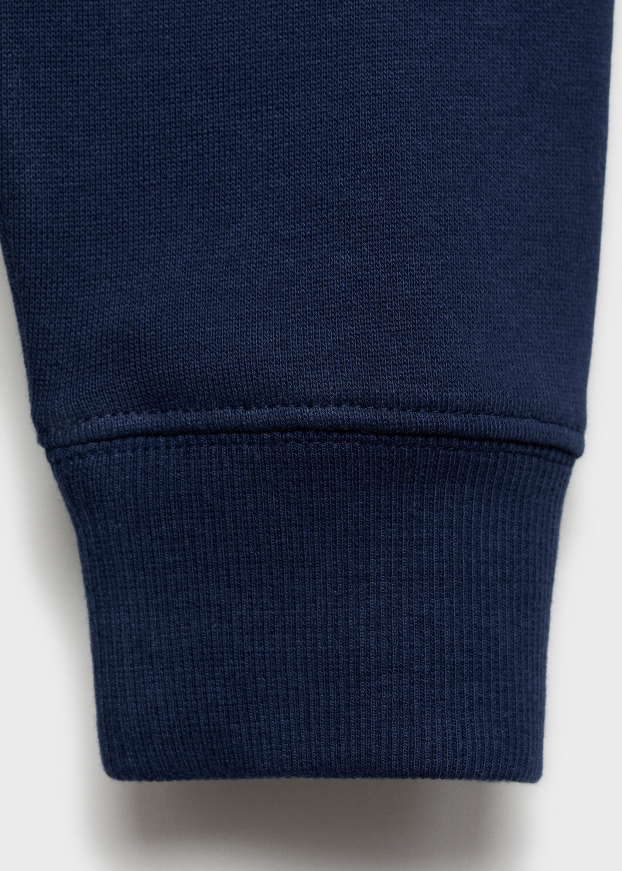 Printed cotton sweatshirt - Details of the article 0, Blue. Ref: 77026737-00.