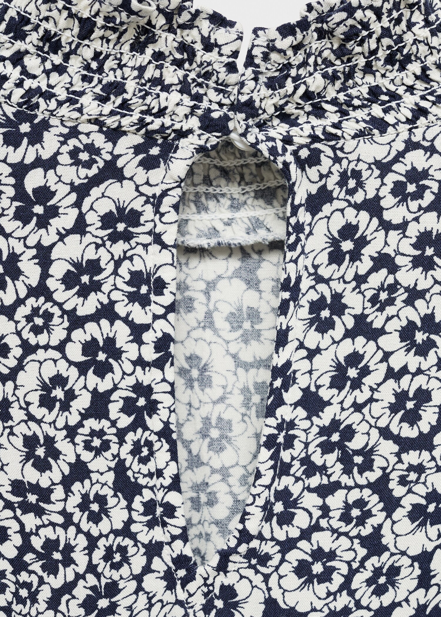 Florales Kleid mit Rüschen - Detail des Artikels 0