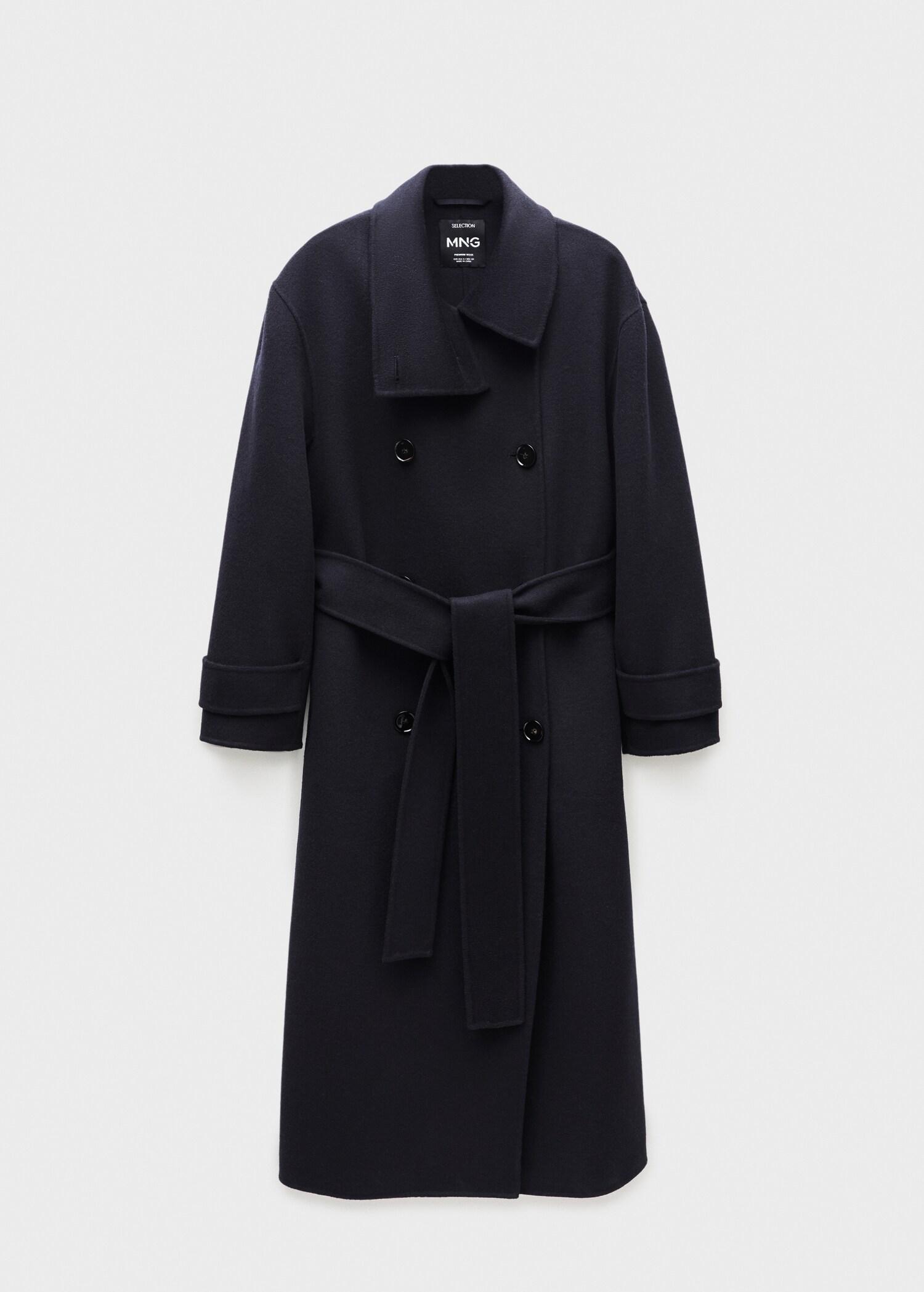 Manteau en laine à double boutonnage - Article sans modèle