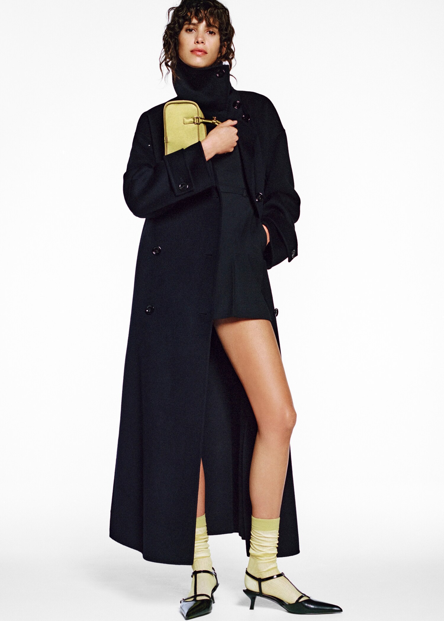 Manteau en laine à double boutonnage - Détail de l'article 7