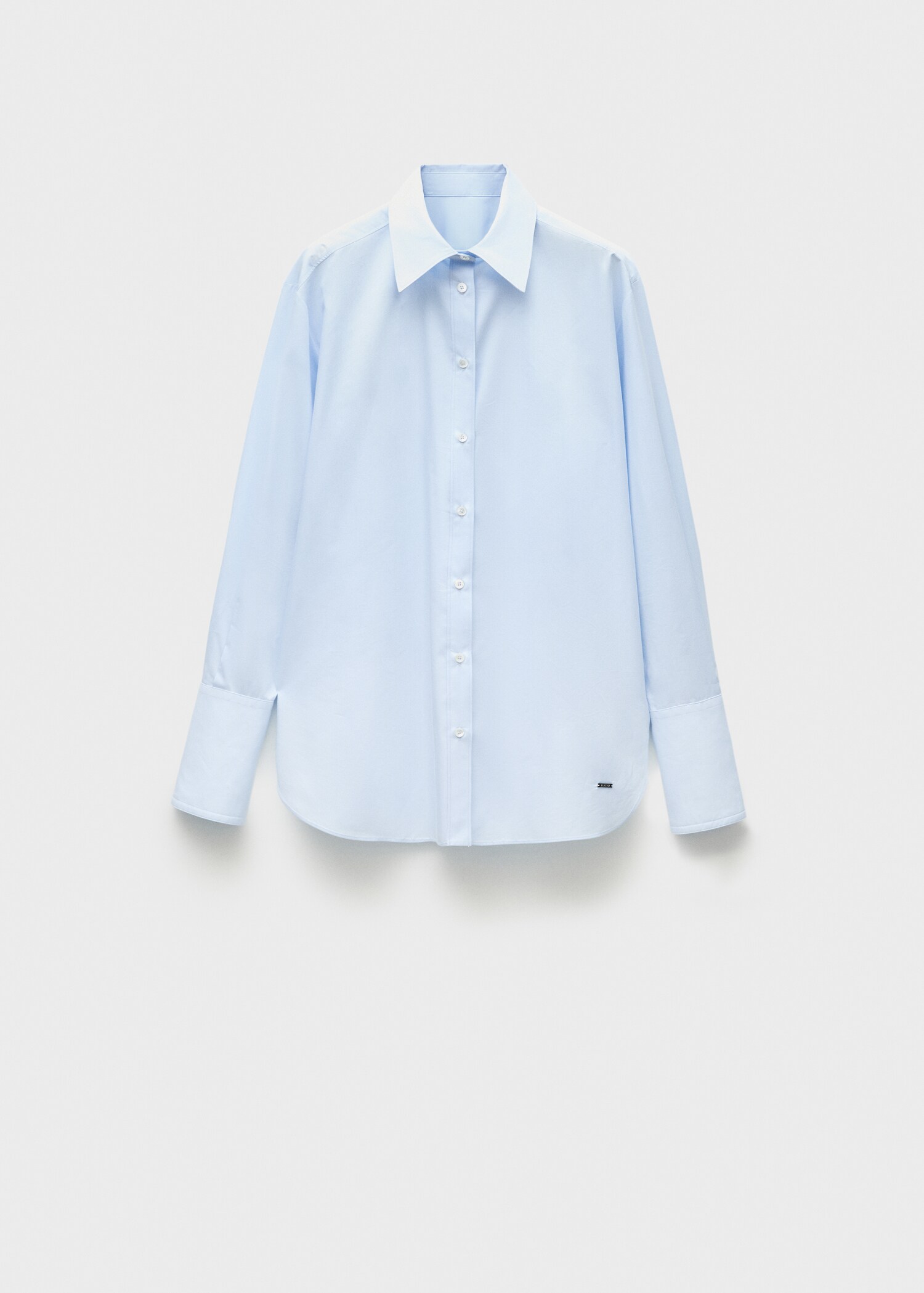Oversize poplin shirt - Article without model