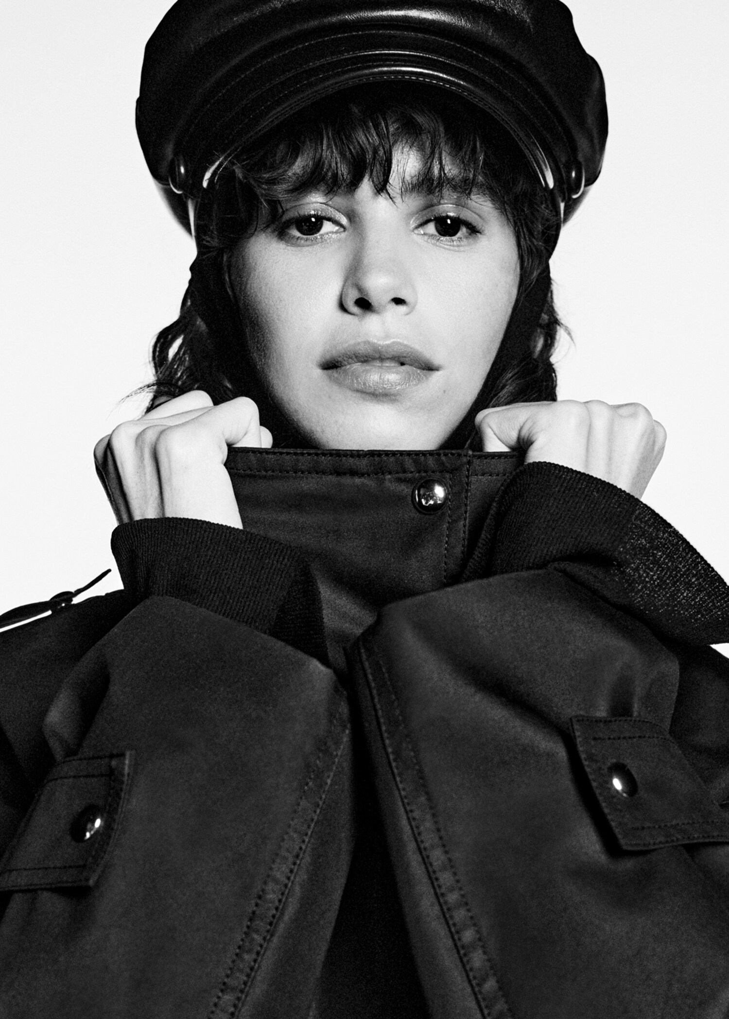 Oversized button-down parka - Details of the article 7
