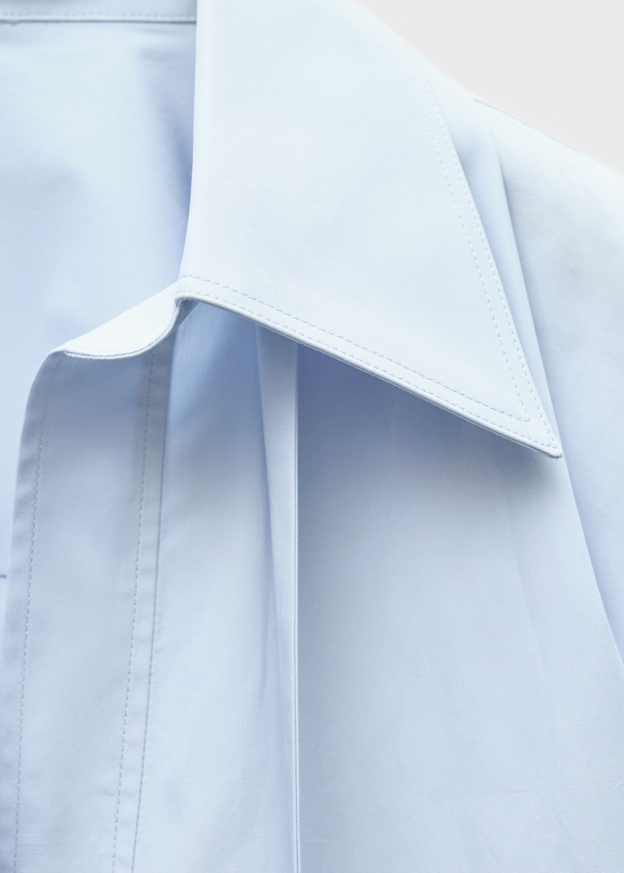 Halenka oversize s vázačkou - Detail zboží 8, Modrá obloha. Ref: 77026763-00.