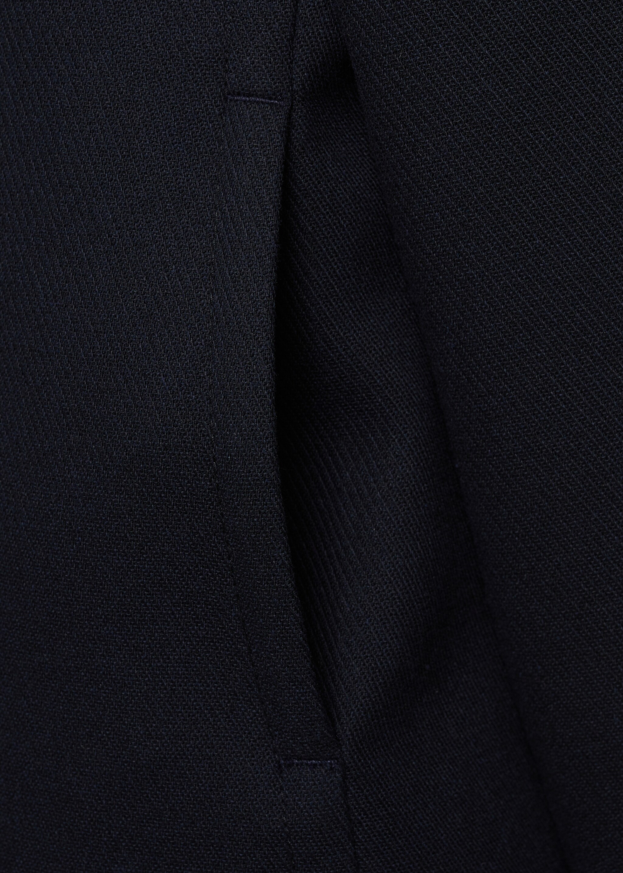 Manteau à double boutonnage - Détail de l'article 0, Bleu marine foncé. Ref: 77026764-00.