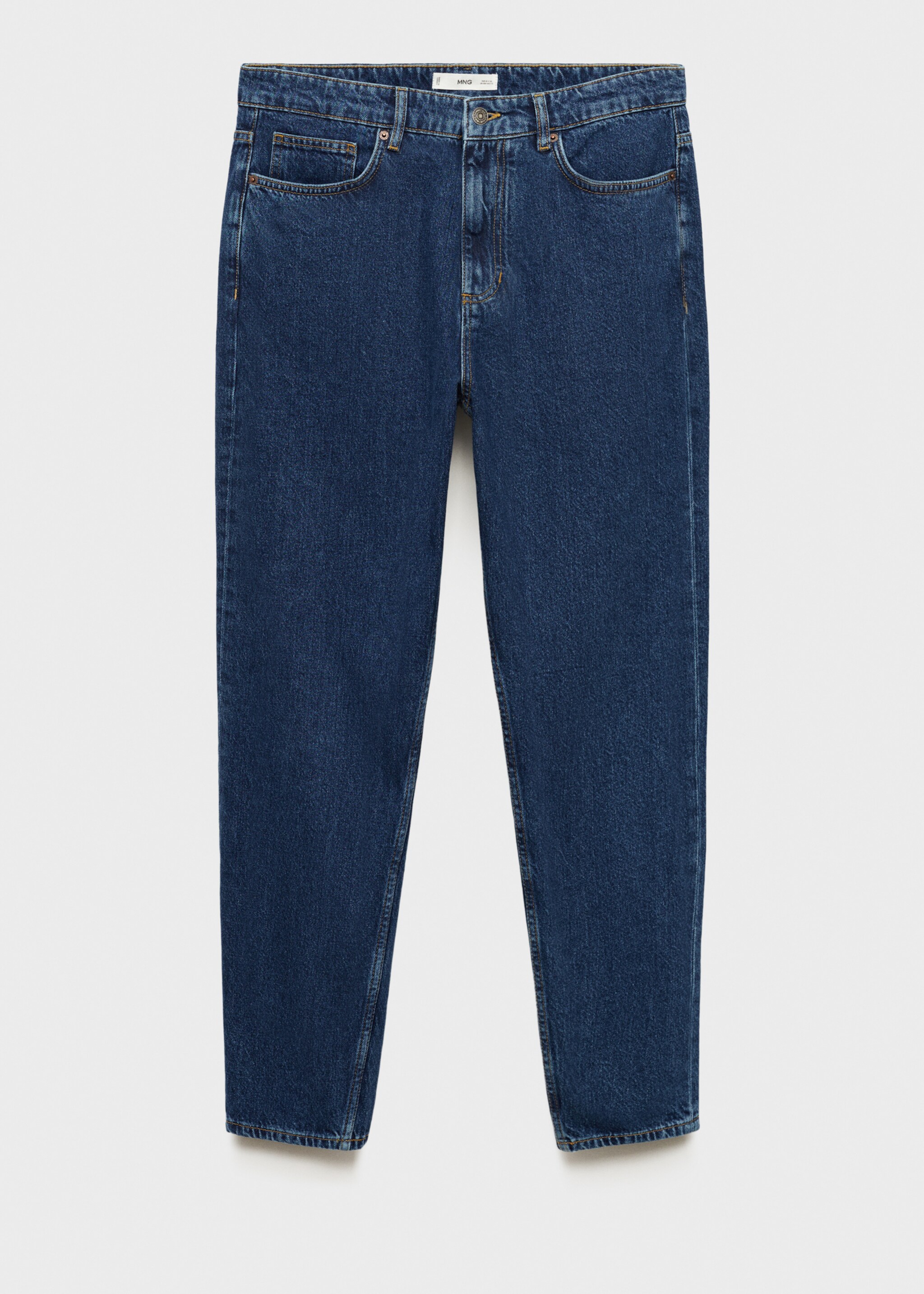 Jeans tapered-fit lavado oscuro - Artículo sin modelo, Azul oscuro. Ref: 77026766-00.