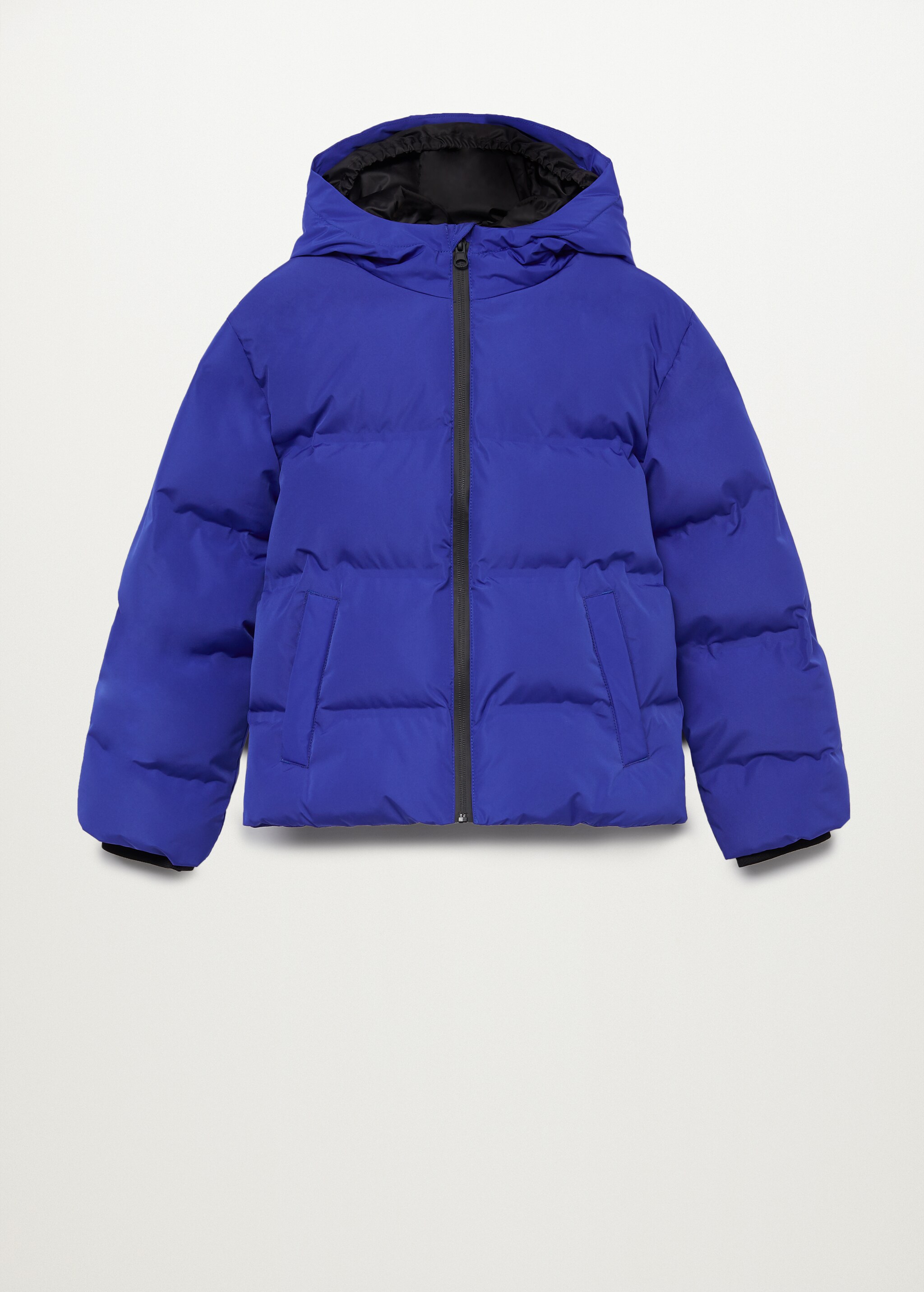 Hood quilted coat - Article without model
