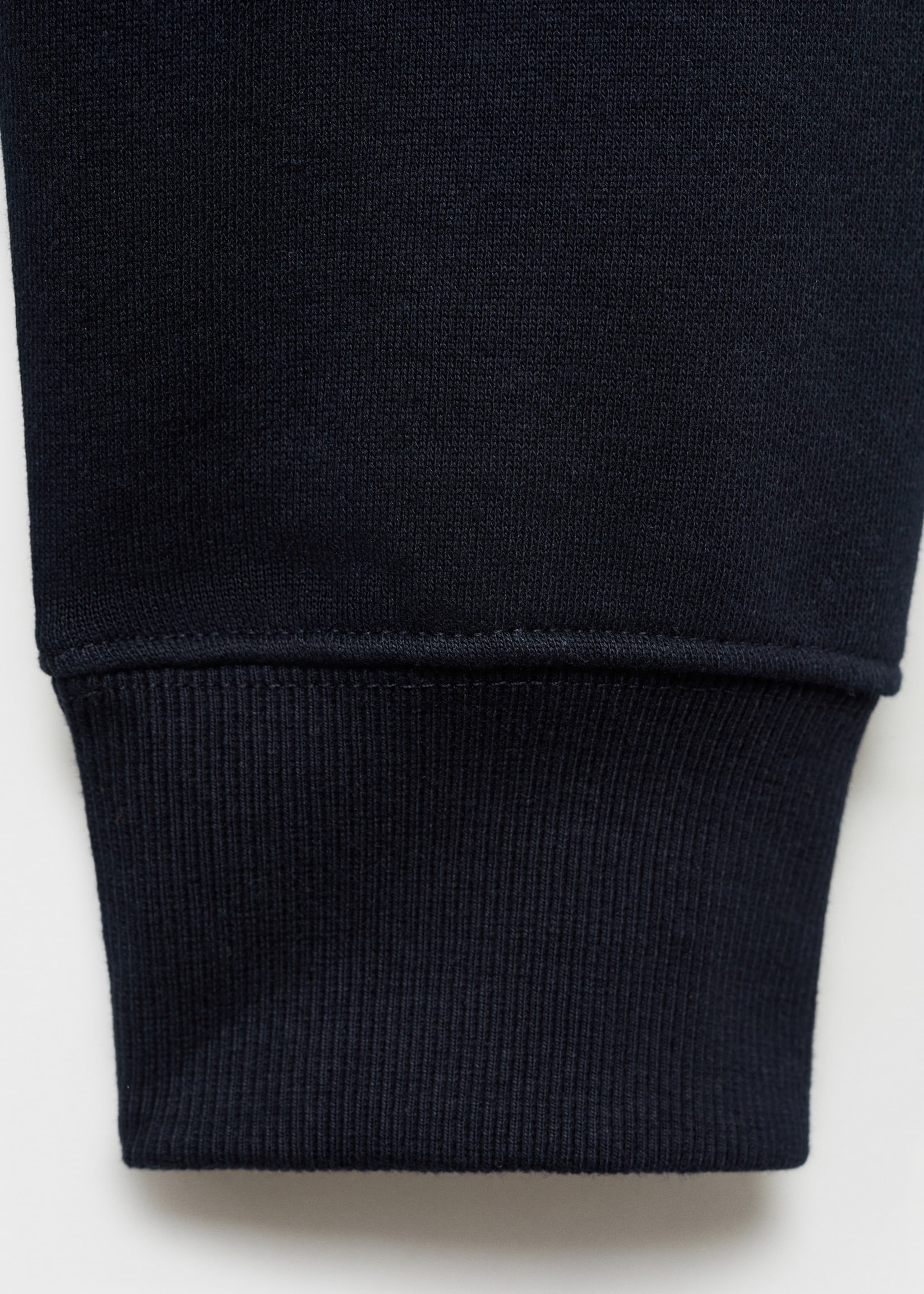 Sudadera polo mezcla algodón - Detalle del artículo 0, Azul marino oscuro. Ref: 77027113-00.