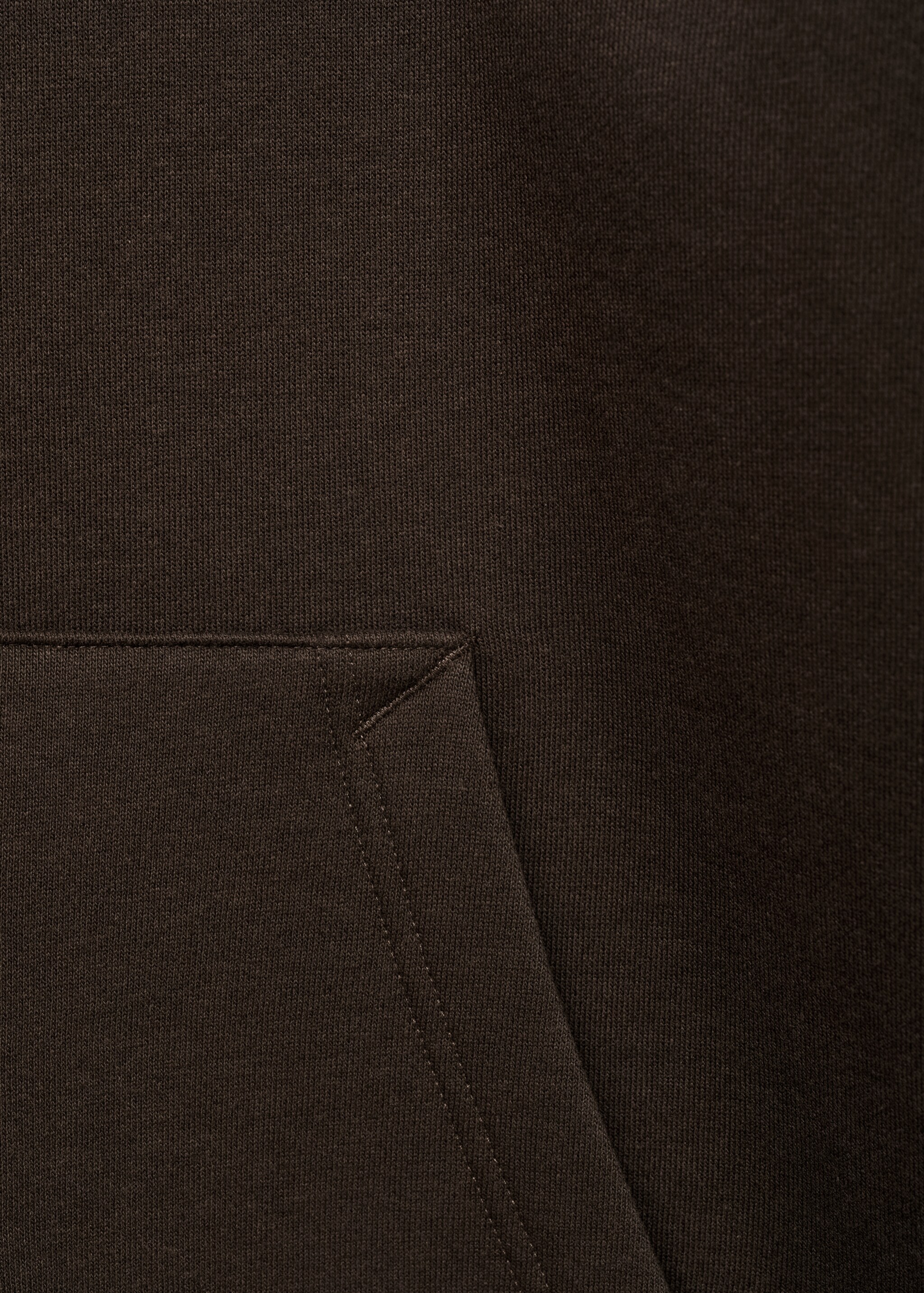 Cotton kangaroo-hooded sweatshirt - Details of the article 8