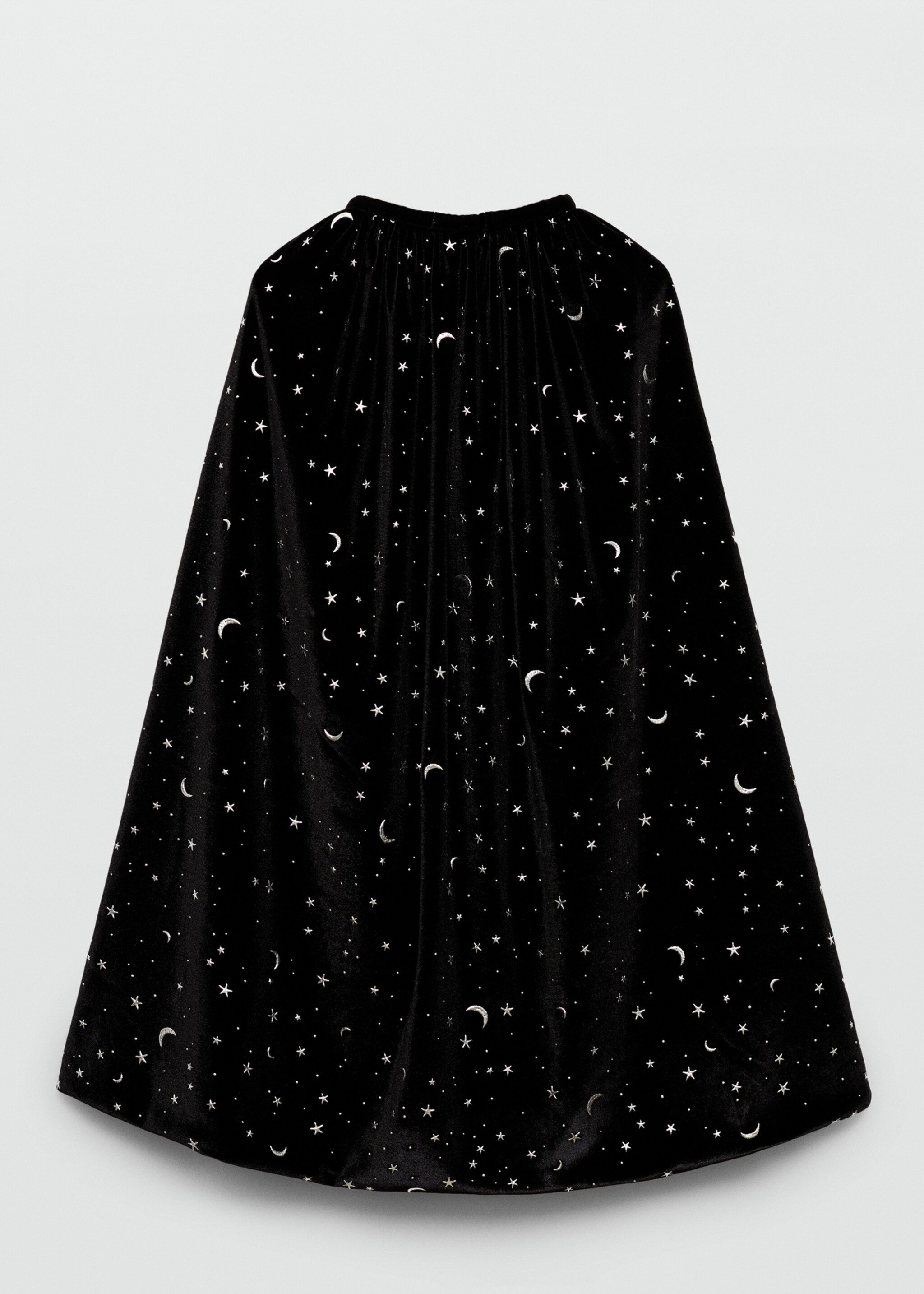Star costume cape - Medium plane, Black. Ref: 77027128-00.