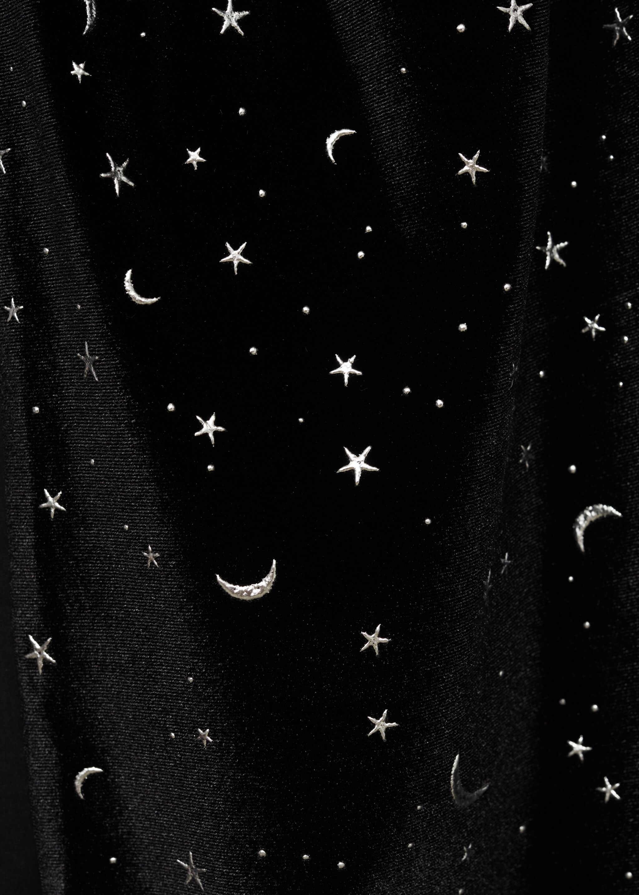 Star costume cape - Details of the article 2, Black. Ref: 77027128-00.