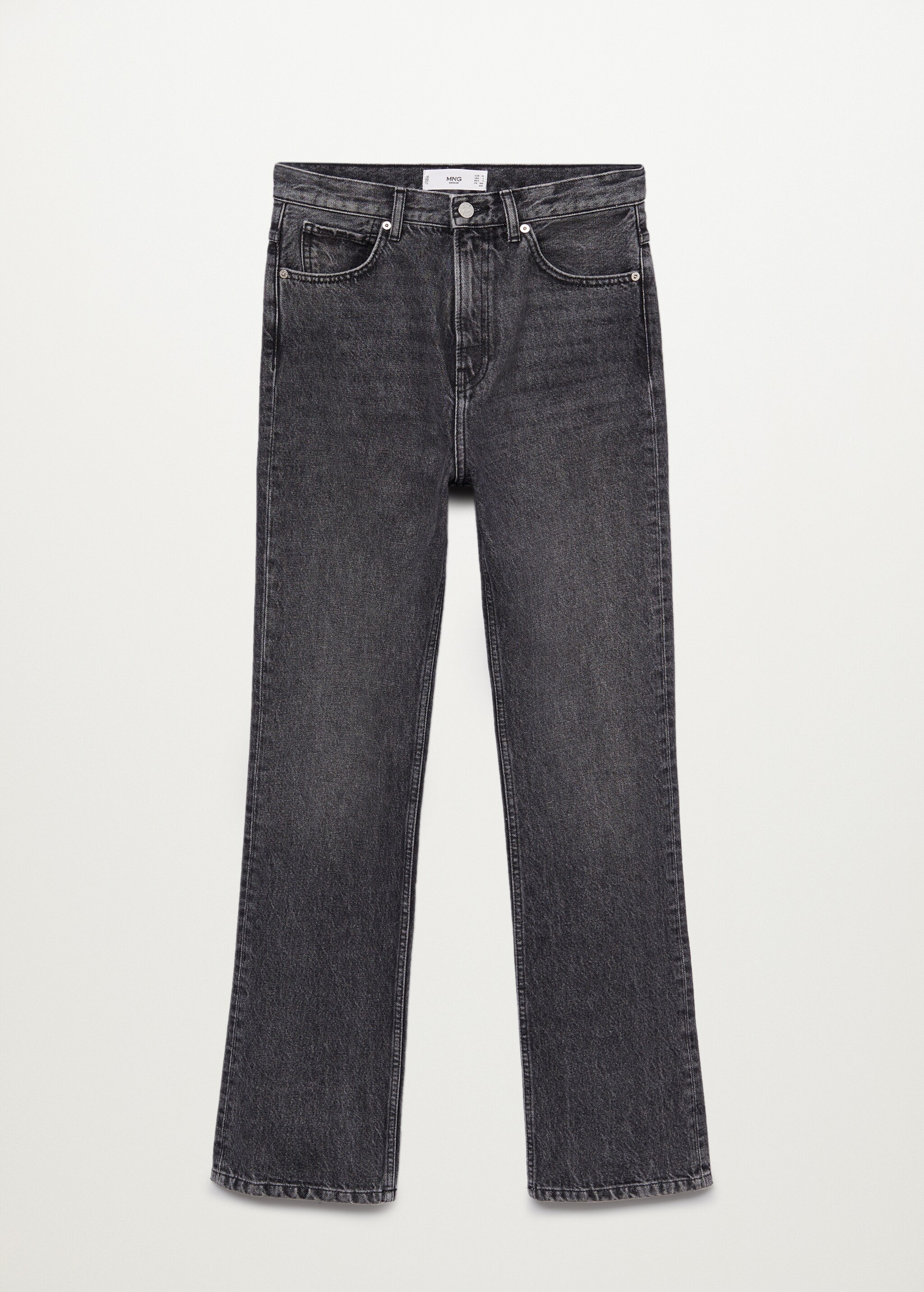 Jeans flare tiro alto - Artículo sin modelo