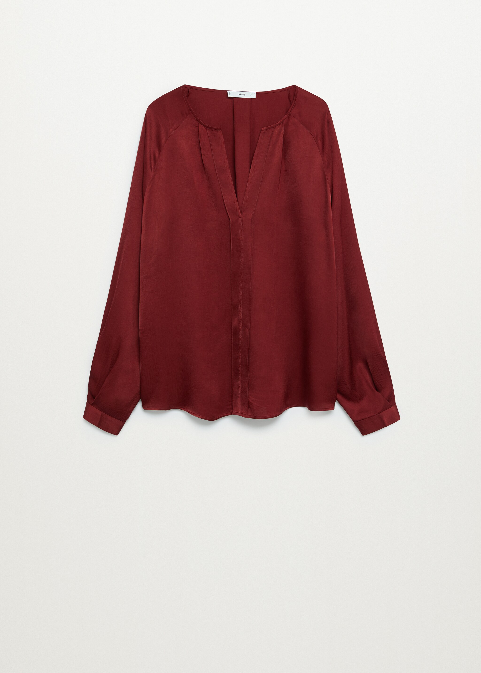 Blusa satinada  - Artículo sin modelo
