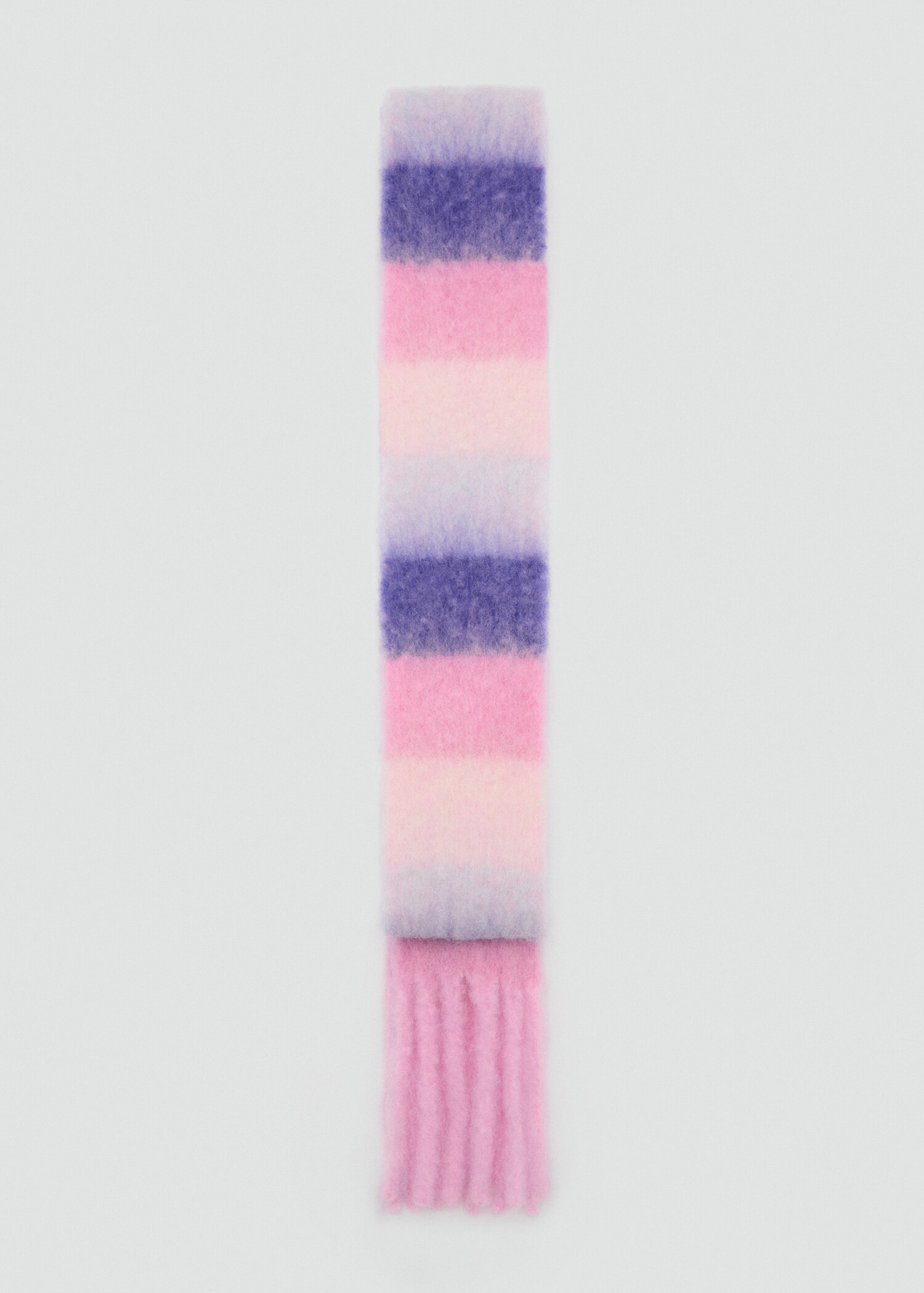 Thin striped scarf - Article without model