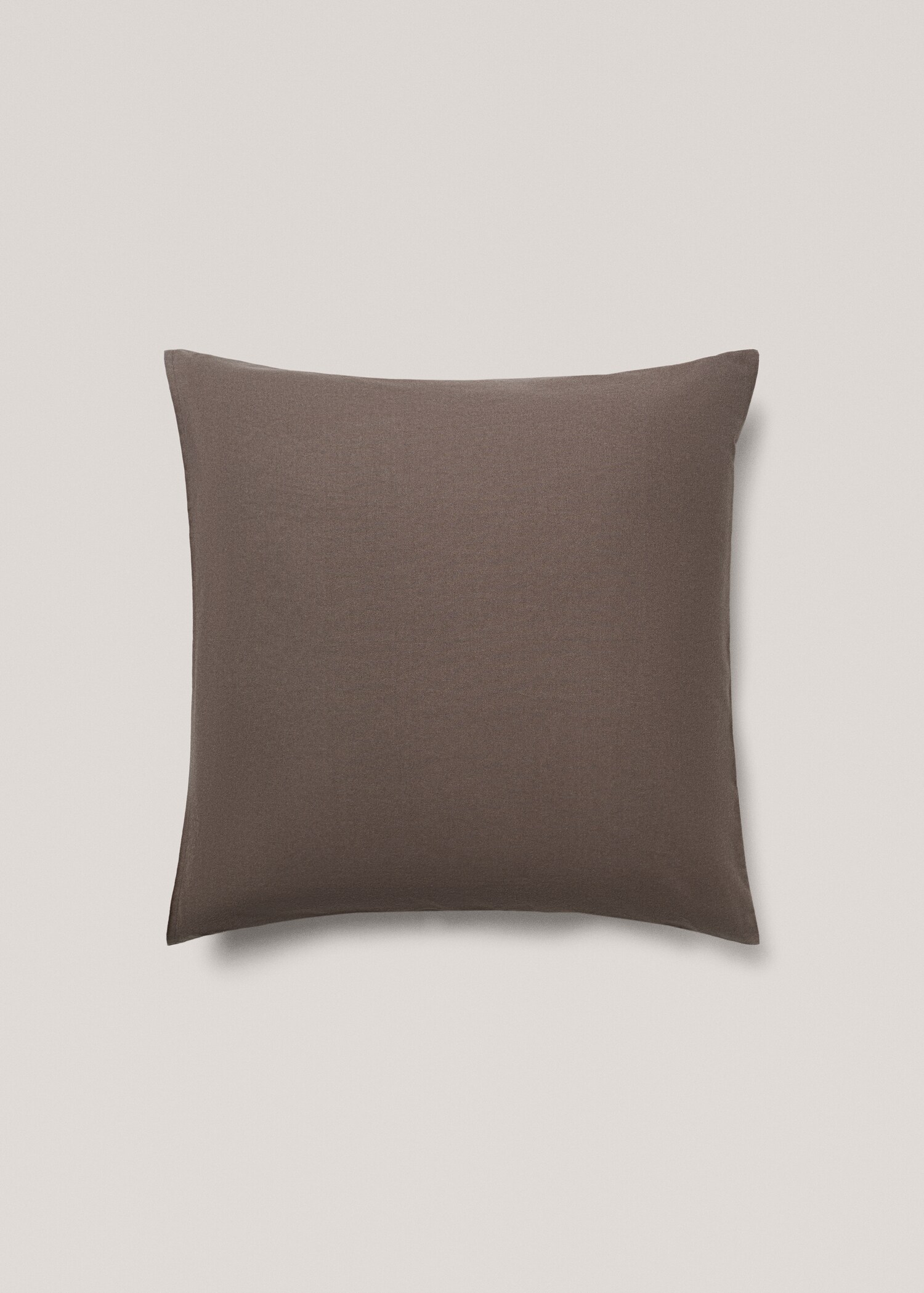 Plain flannel pillow case 60x60cm - Article without model