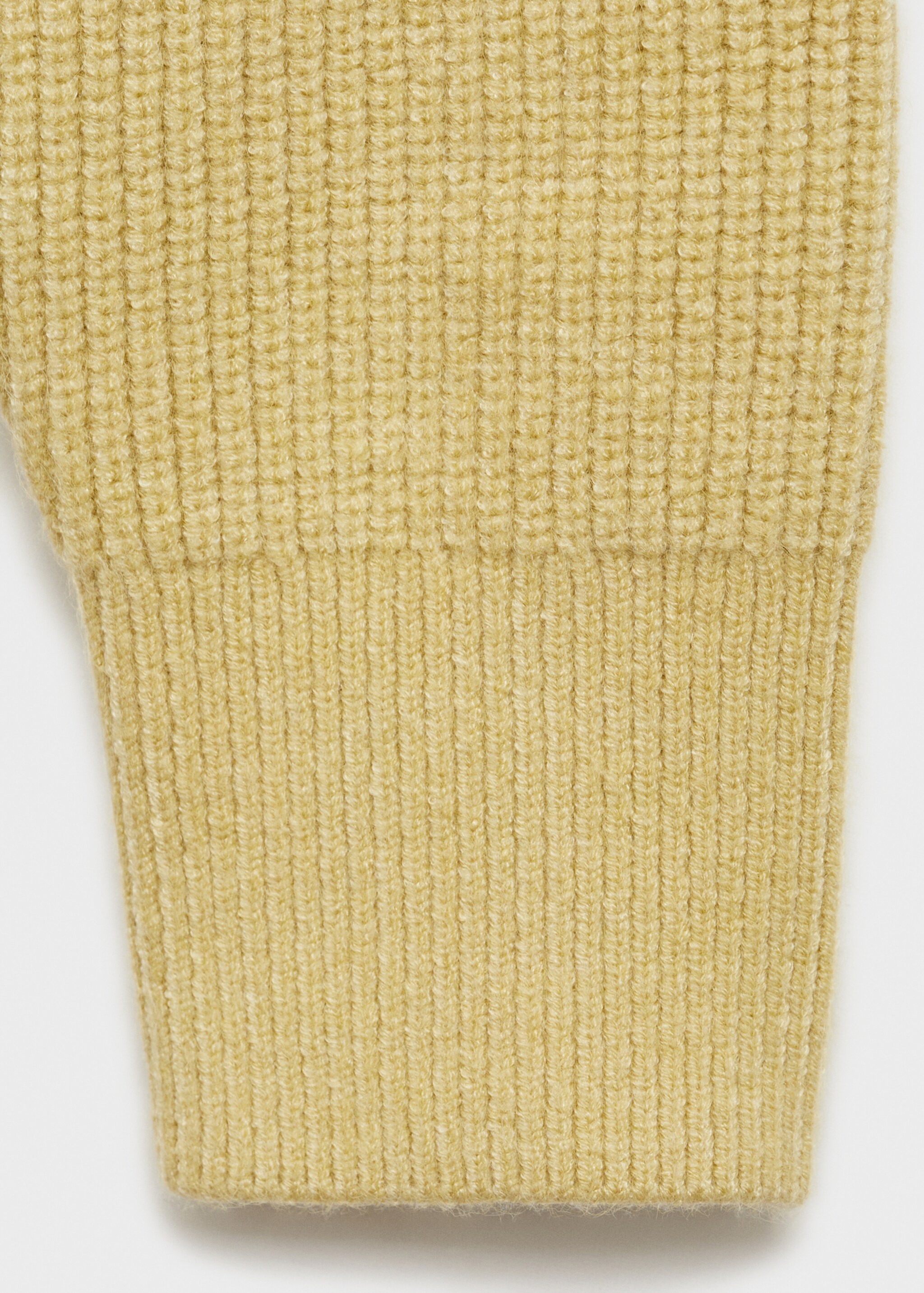 Svetr s výstřihem na zip - Detail zboží 0, Olivová. Ref: 77027672-00.