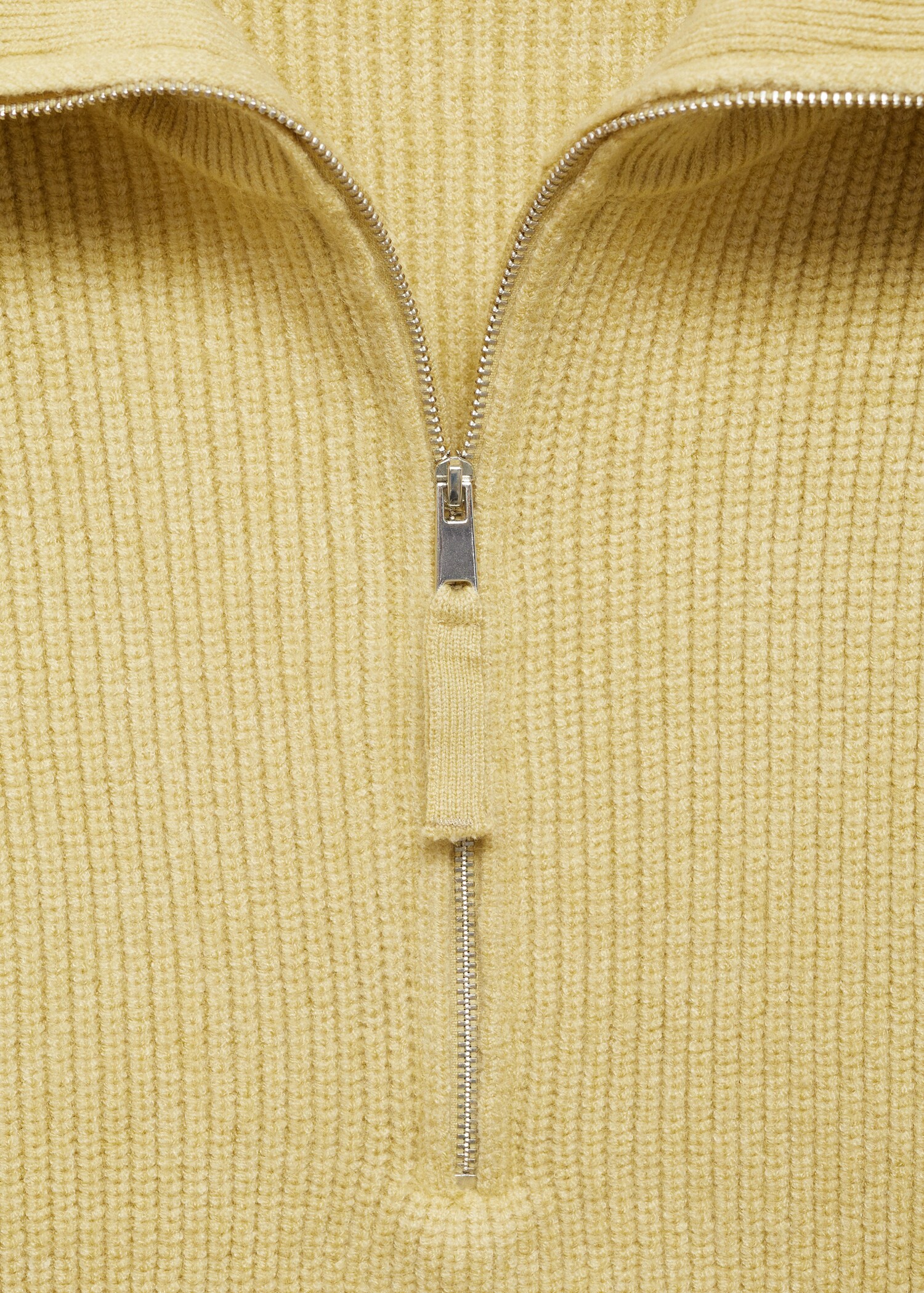 Svetr s výstřihem na zip - Detail zboží 8