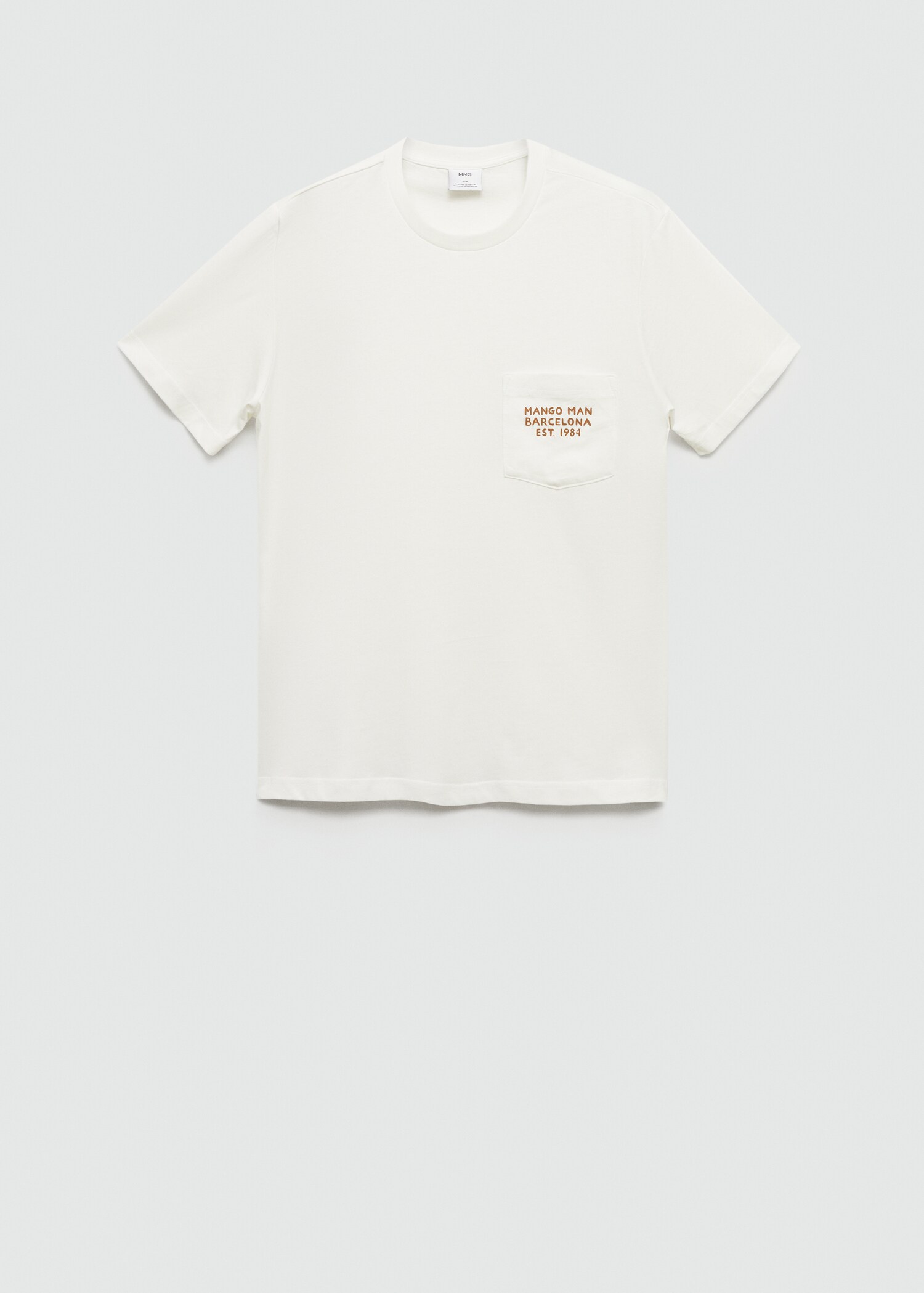 Camiseta 100% algodón texto - Artículo sin modelo