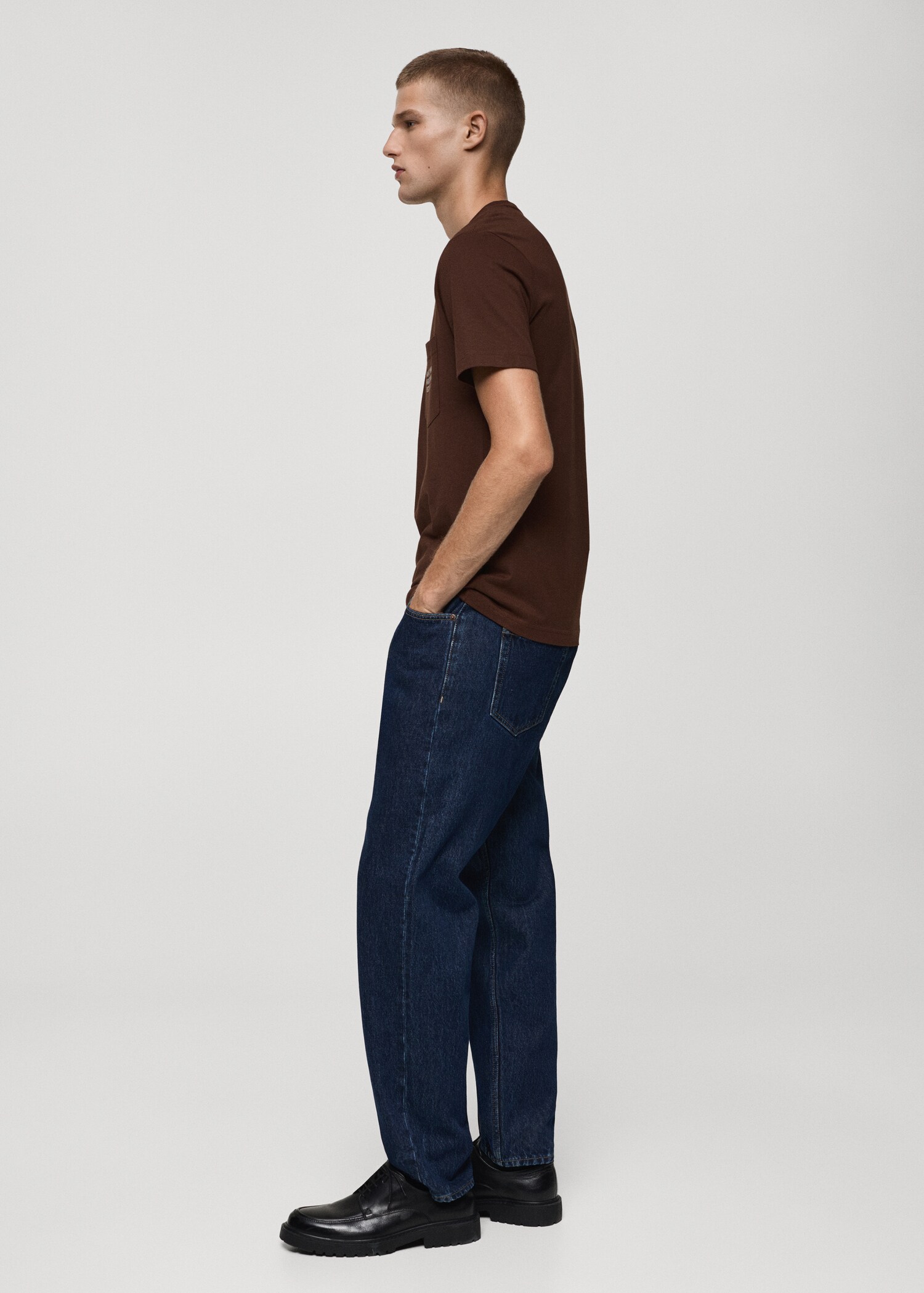 100% cotton t-shirt text - Details of the article 2
