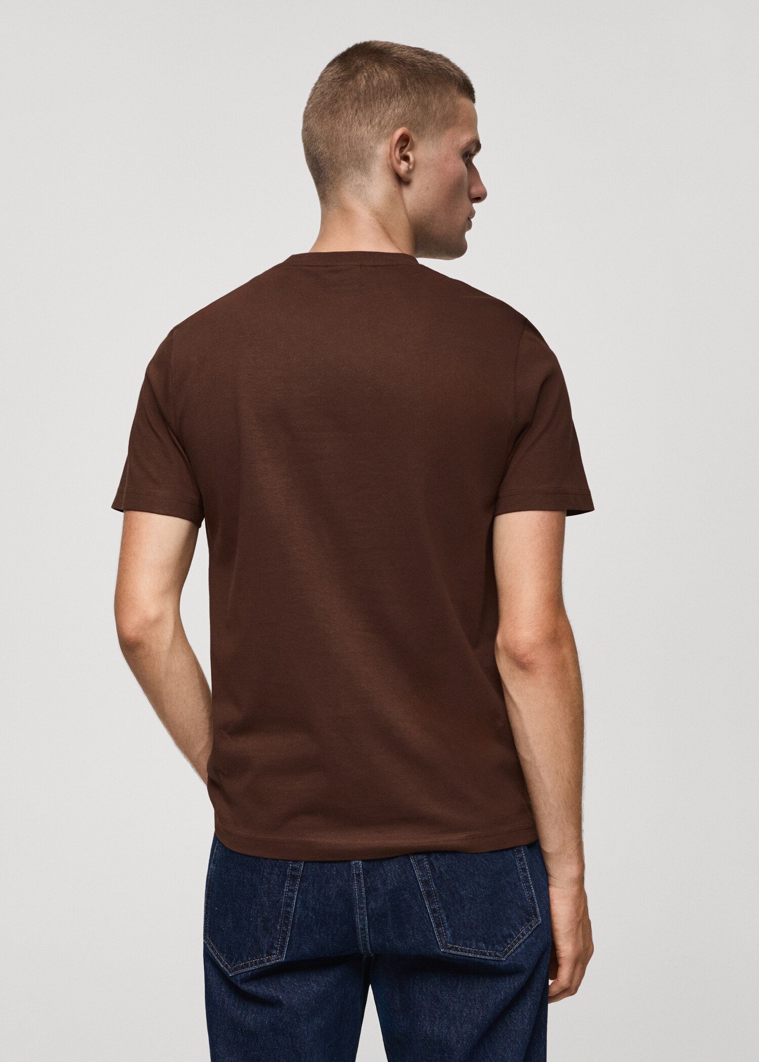 100% cotton t-shirt text - Reverse of the article