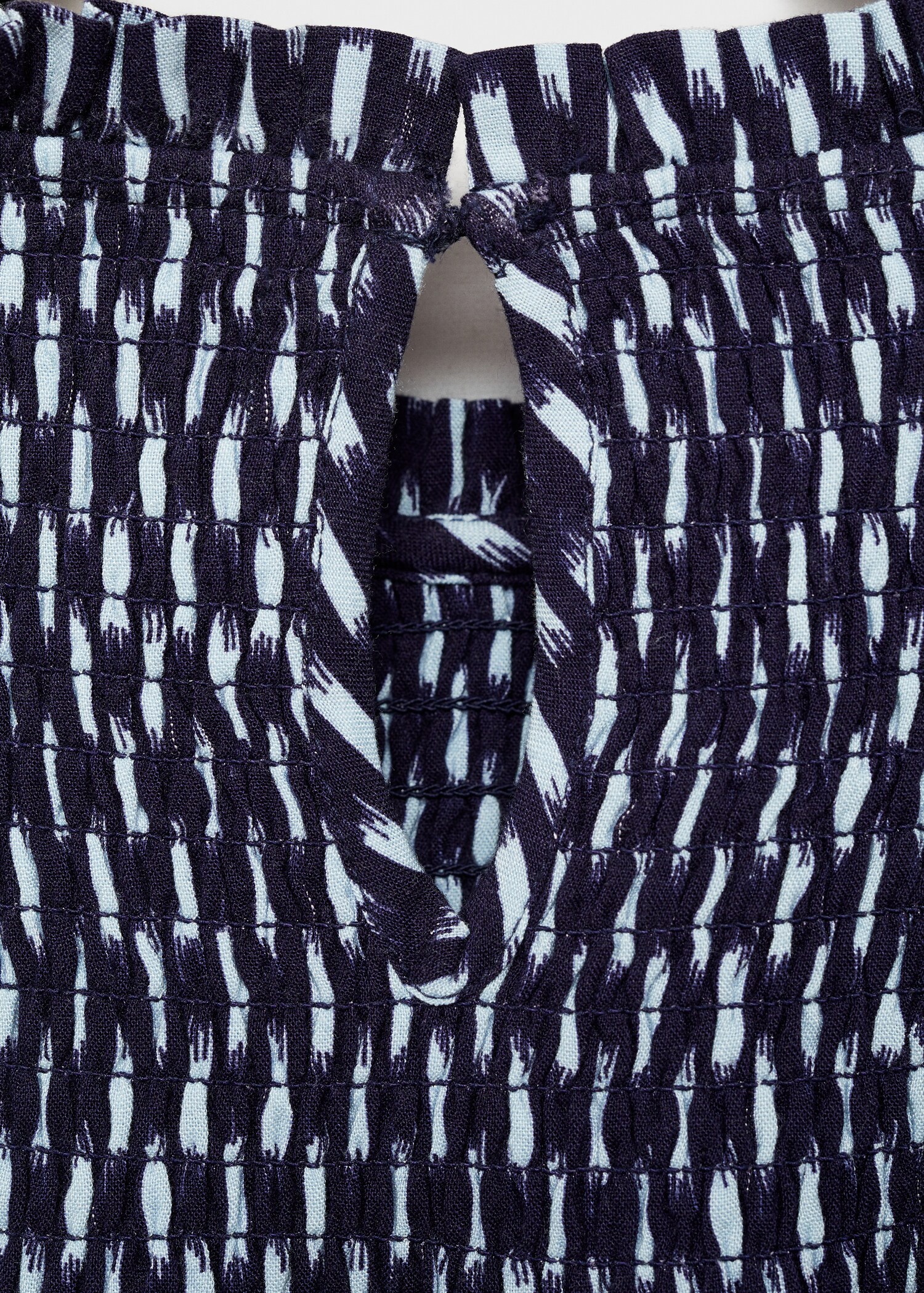 Ruched printed blouse - Details of the article 0