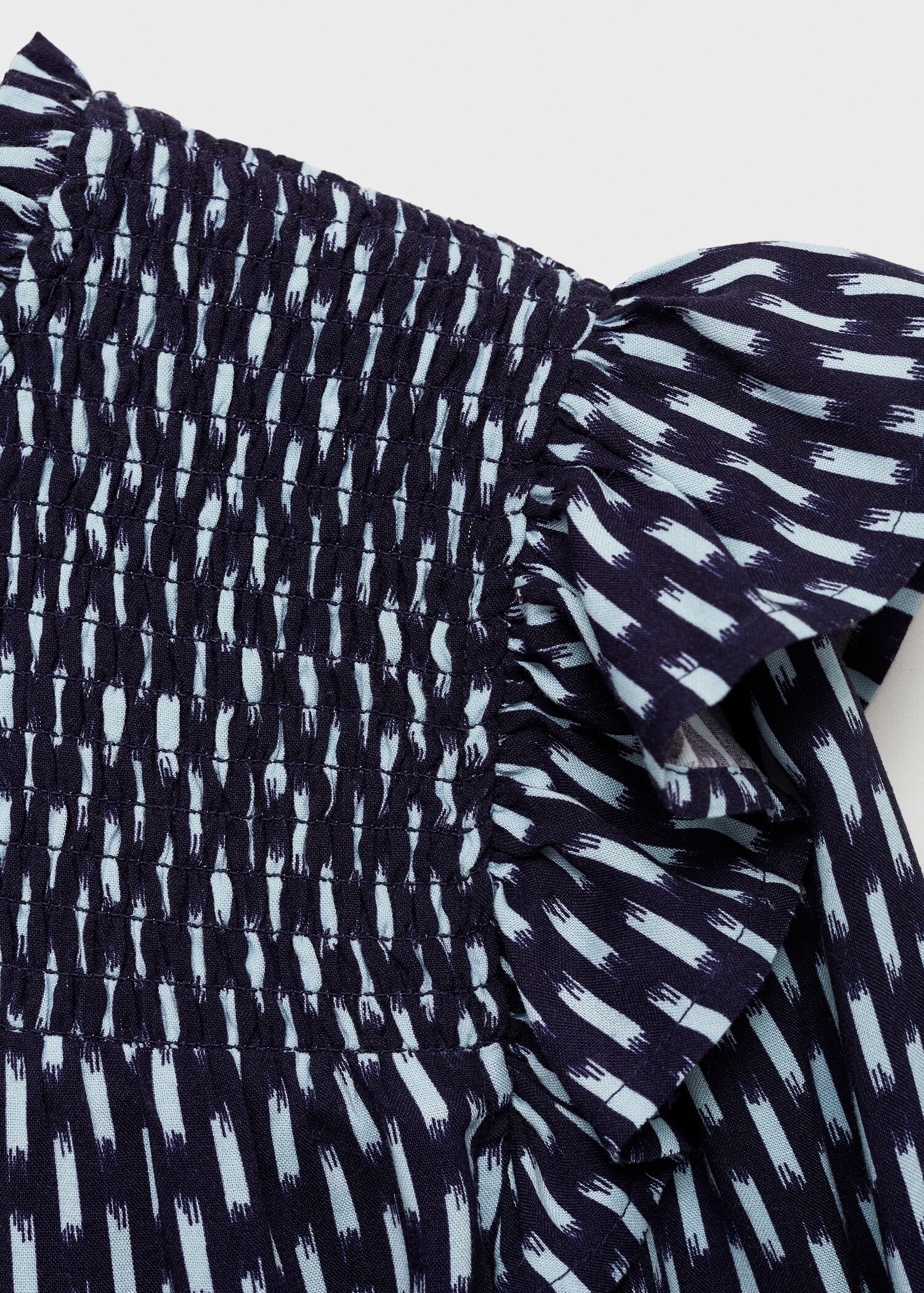 Ruched printed blouse - Details of the article 8