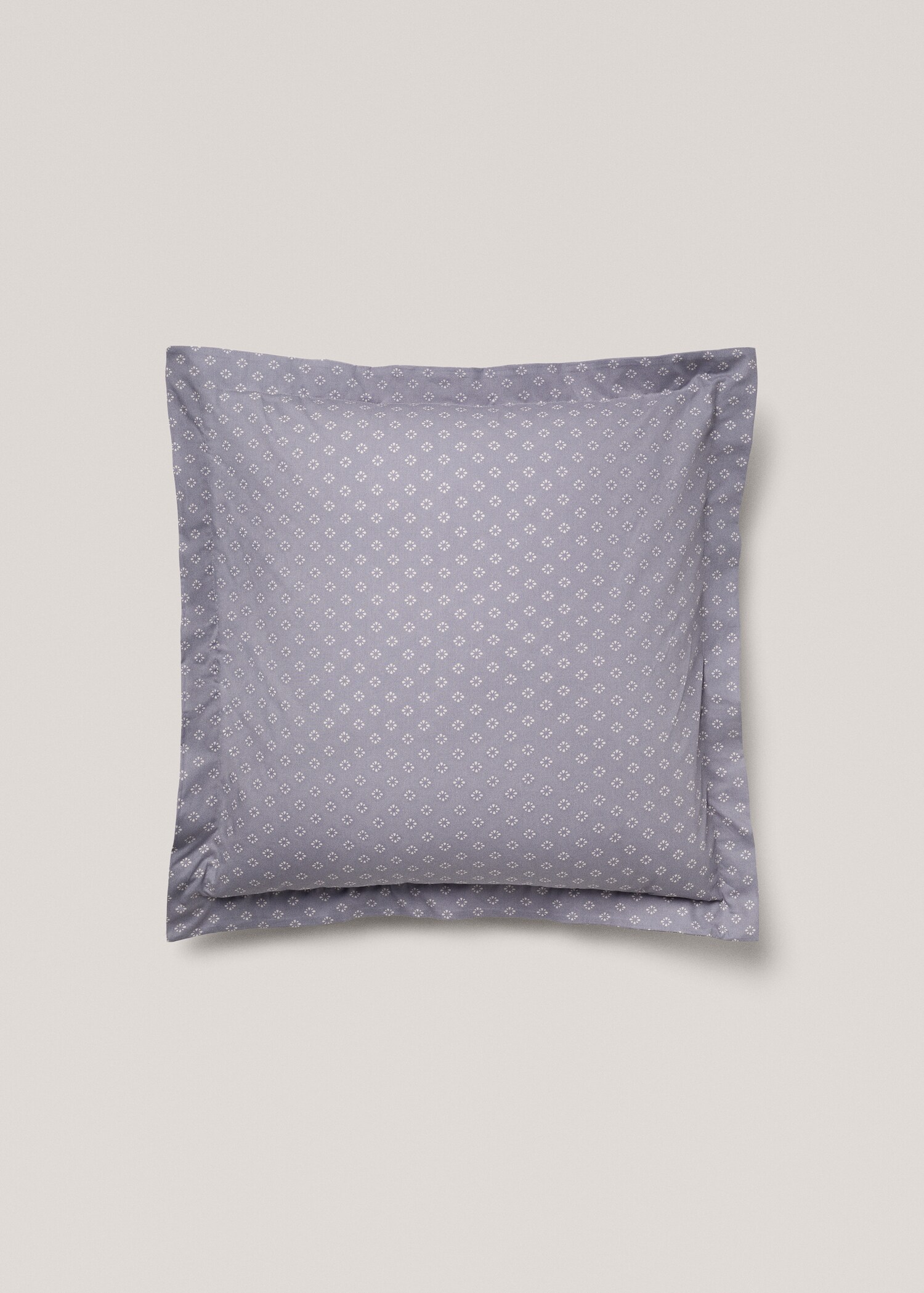 Gemusterter Kopfkissenbezug aus Baumwolle 60 x 60 cm - Artikel ohne Model