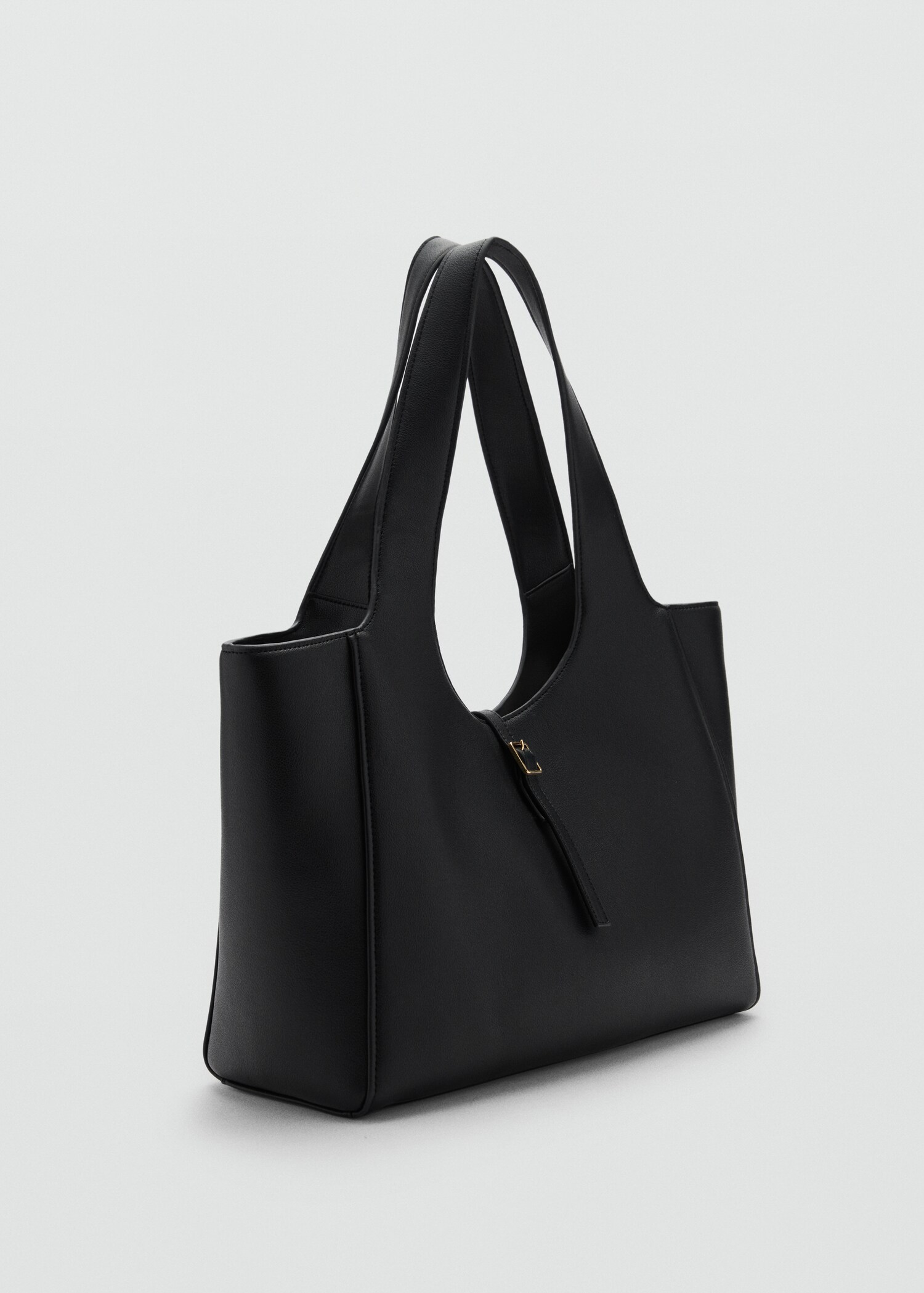 Bolso shopper detalle hebilla - Plano medio