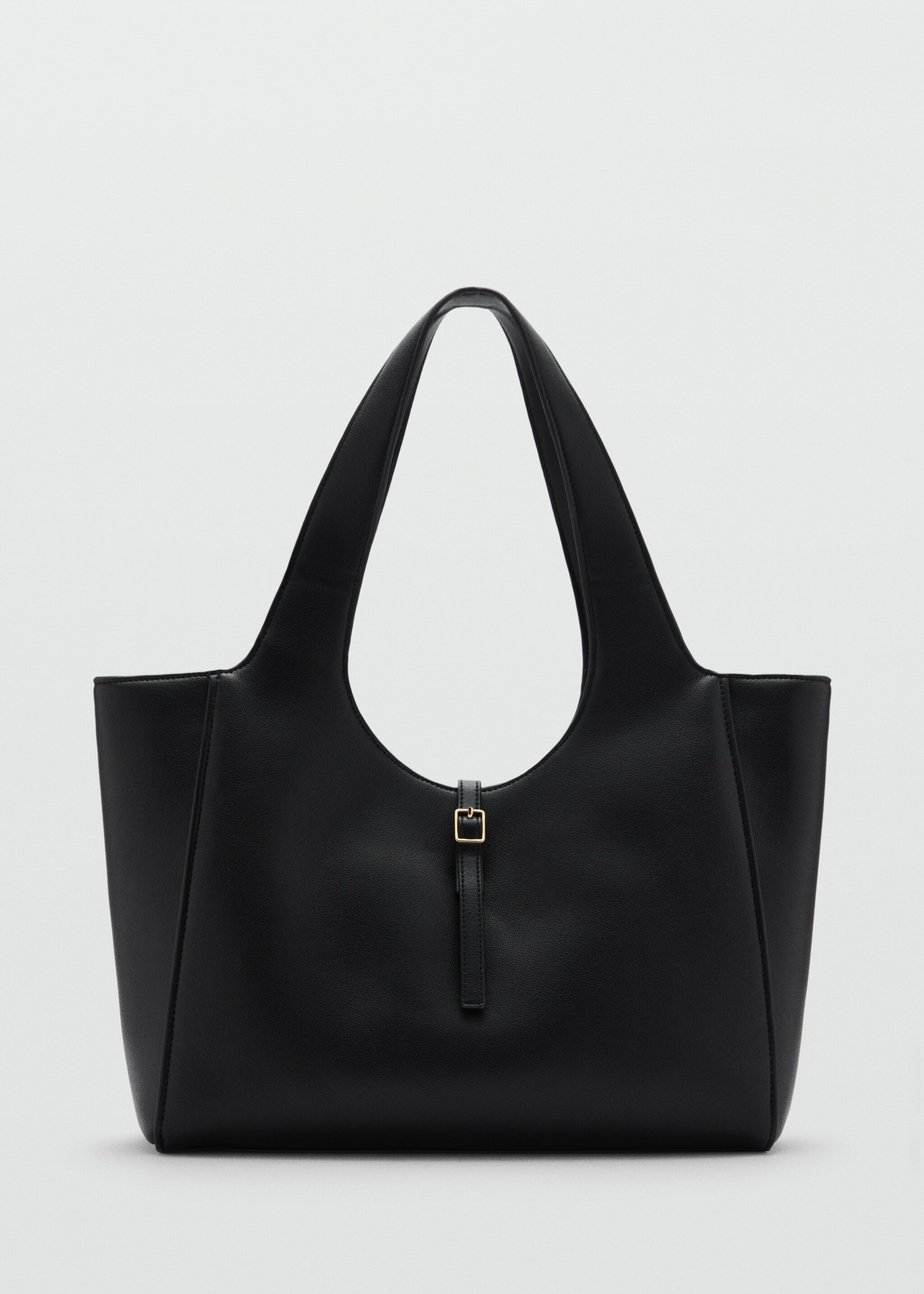 Bolso shopper detalle hebilla - Artículo sin modelo, Negro. Ref: 77027690-00.