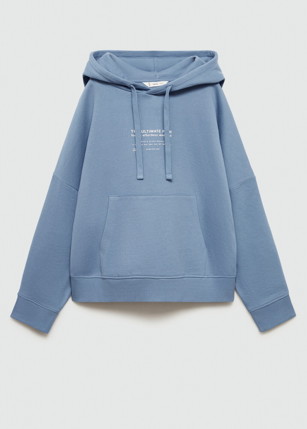 Printed hoodie - Teen Girl | MANGO OUTLET USA