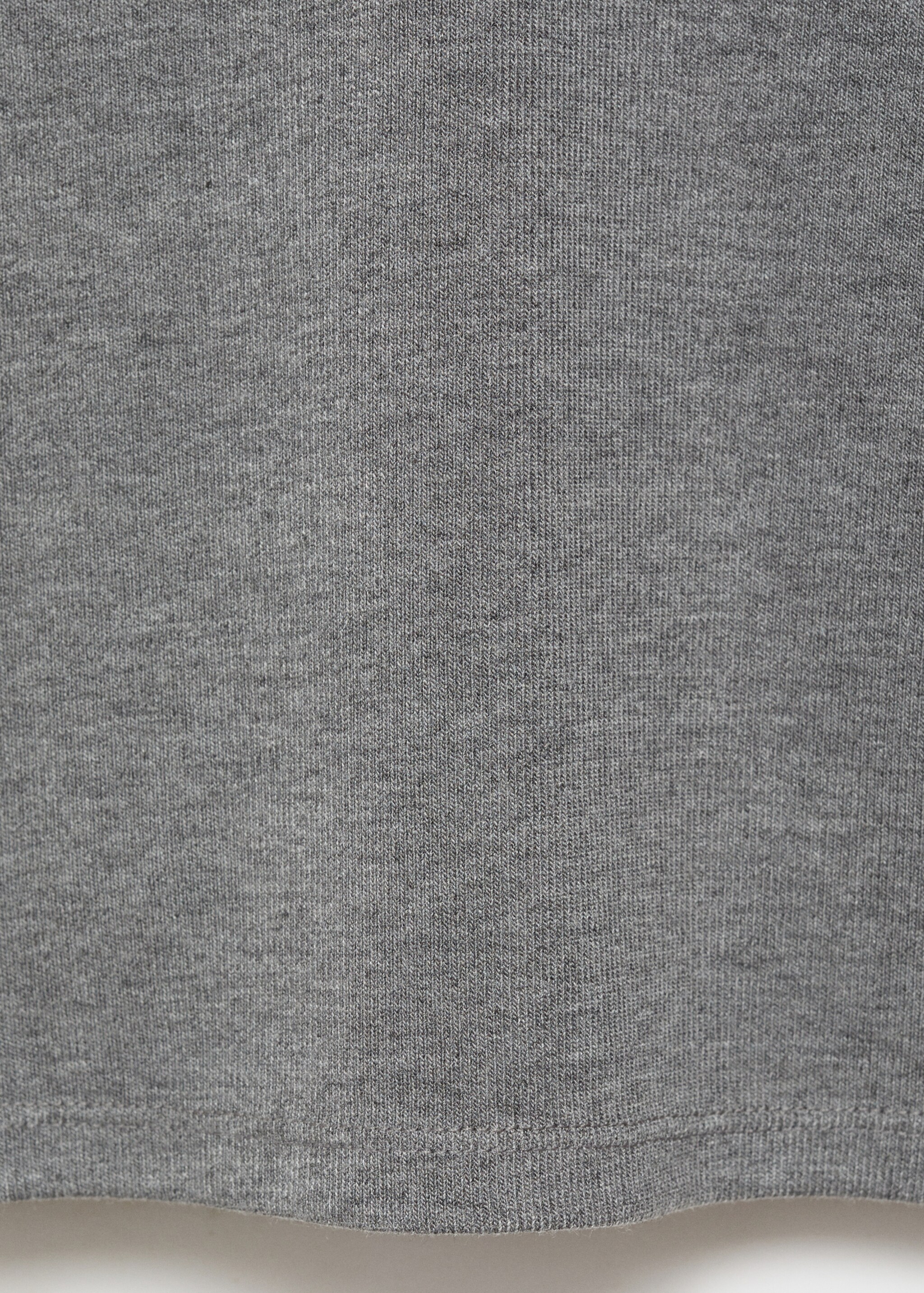 T-shirt manches longues capuche - Détail de l'article 0, Gris. Ref: 77027699-00.