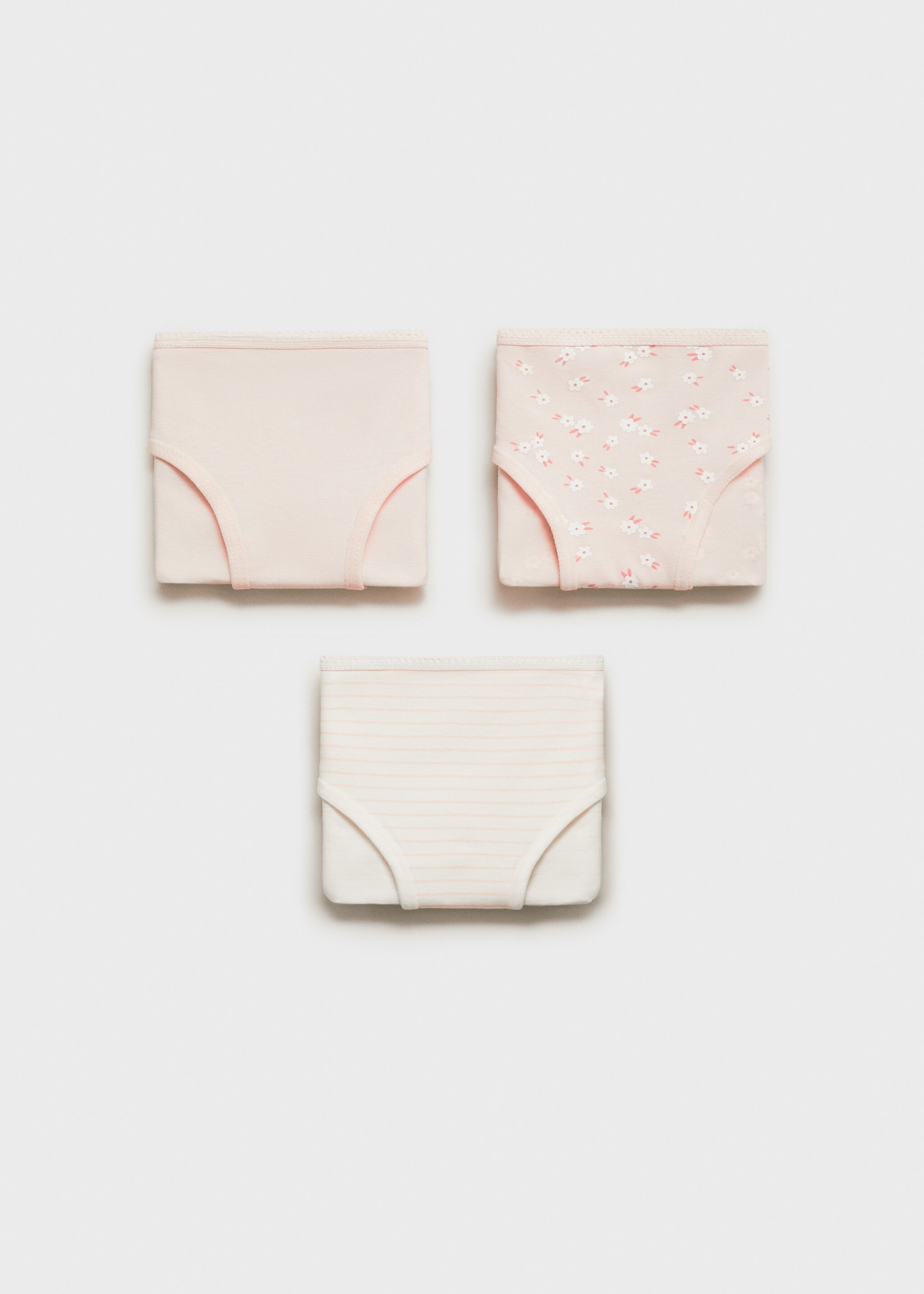 3-pak basic slips - Artikel zonder model, Roze. Ref: 77027703-00.