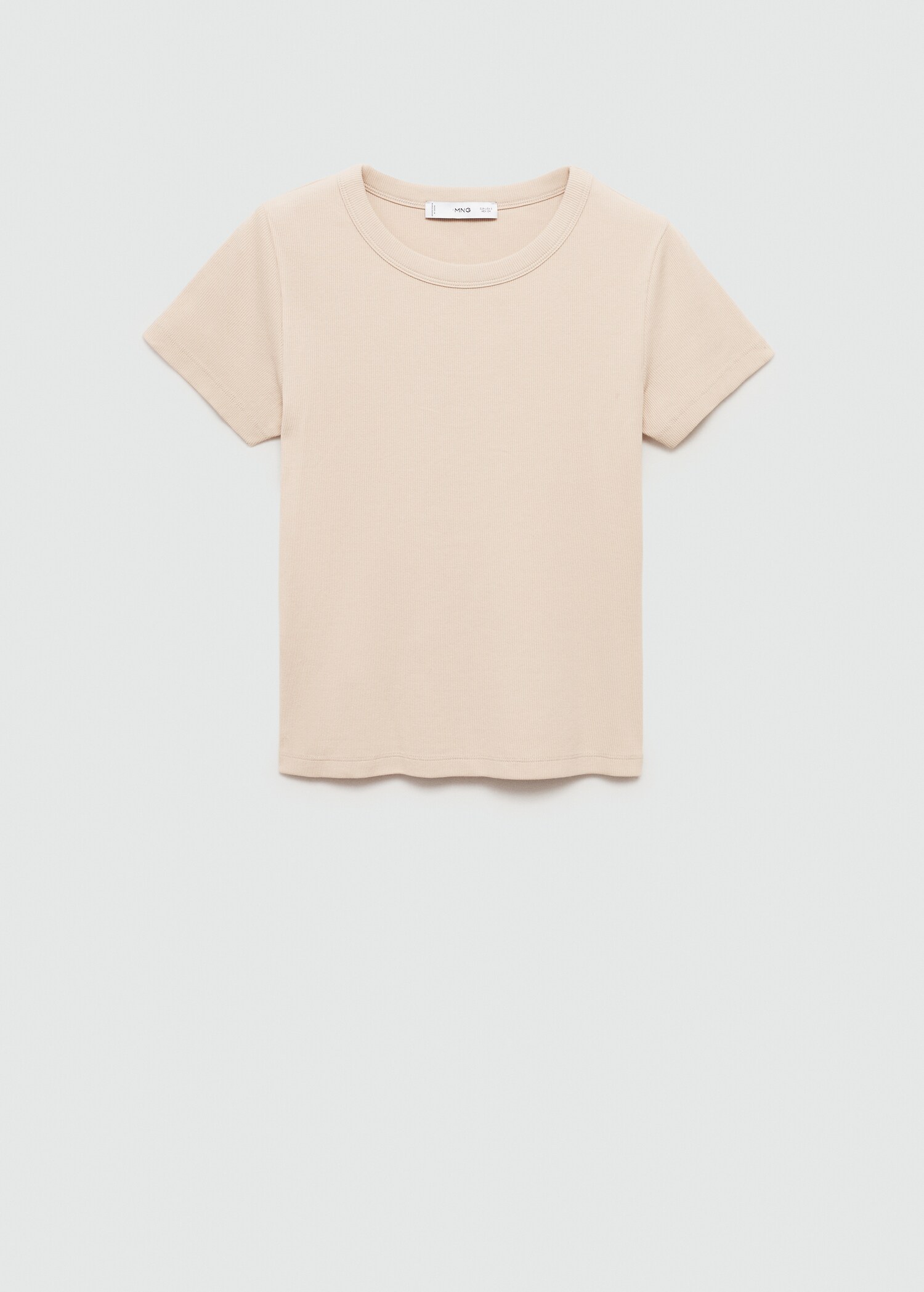 Short-sleeved cotton t-shirt - Article without model