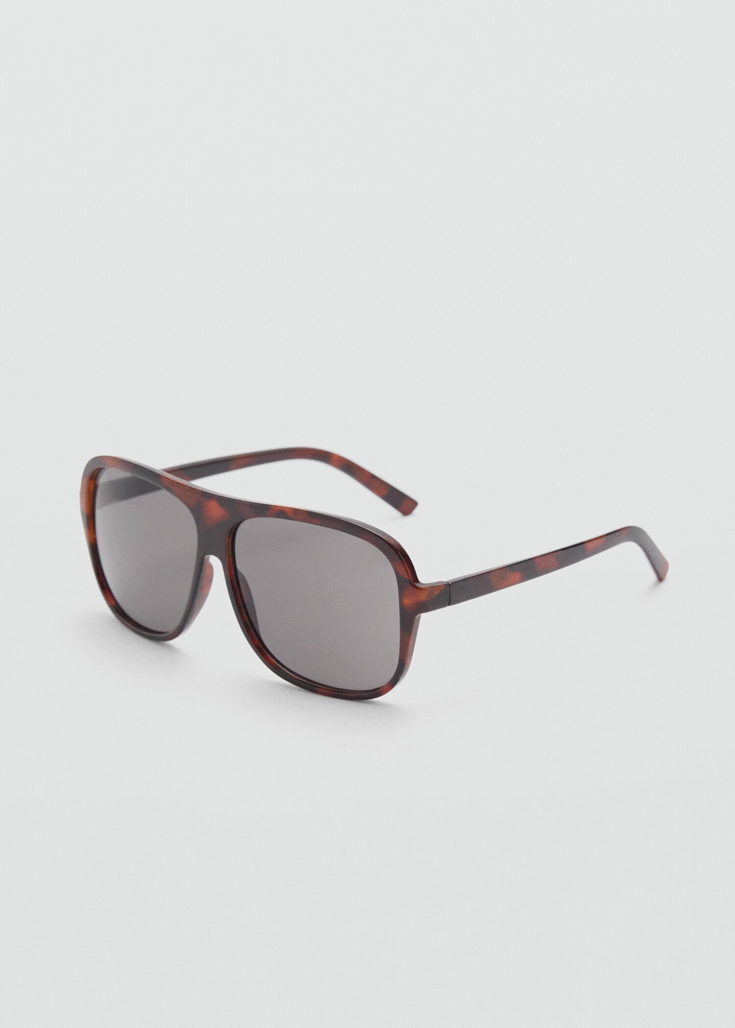 Tortoiseshell-effect sunglasses - Medium plane