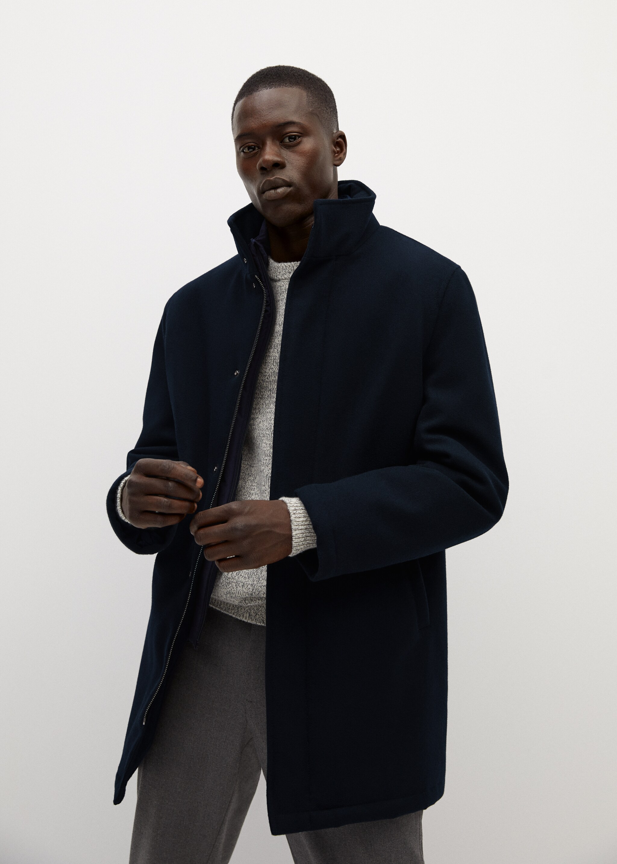 Cappotto lana gilet interno - Piano medio